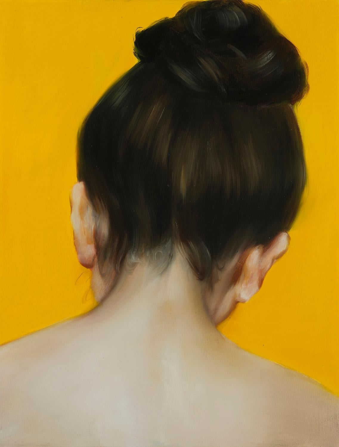 Figurative Painting di Angela Fraleigh - Una gelata tardiva si è diffusa di nuovo