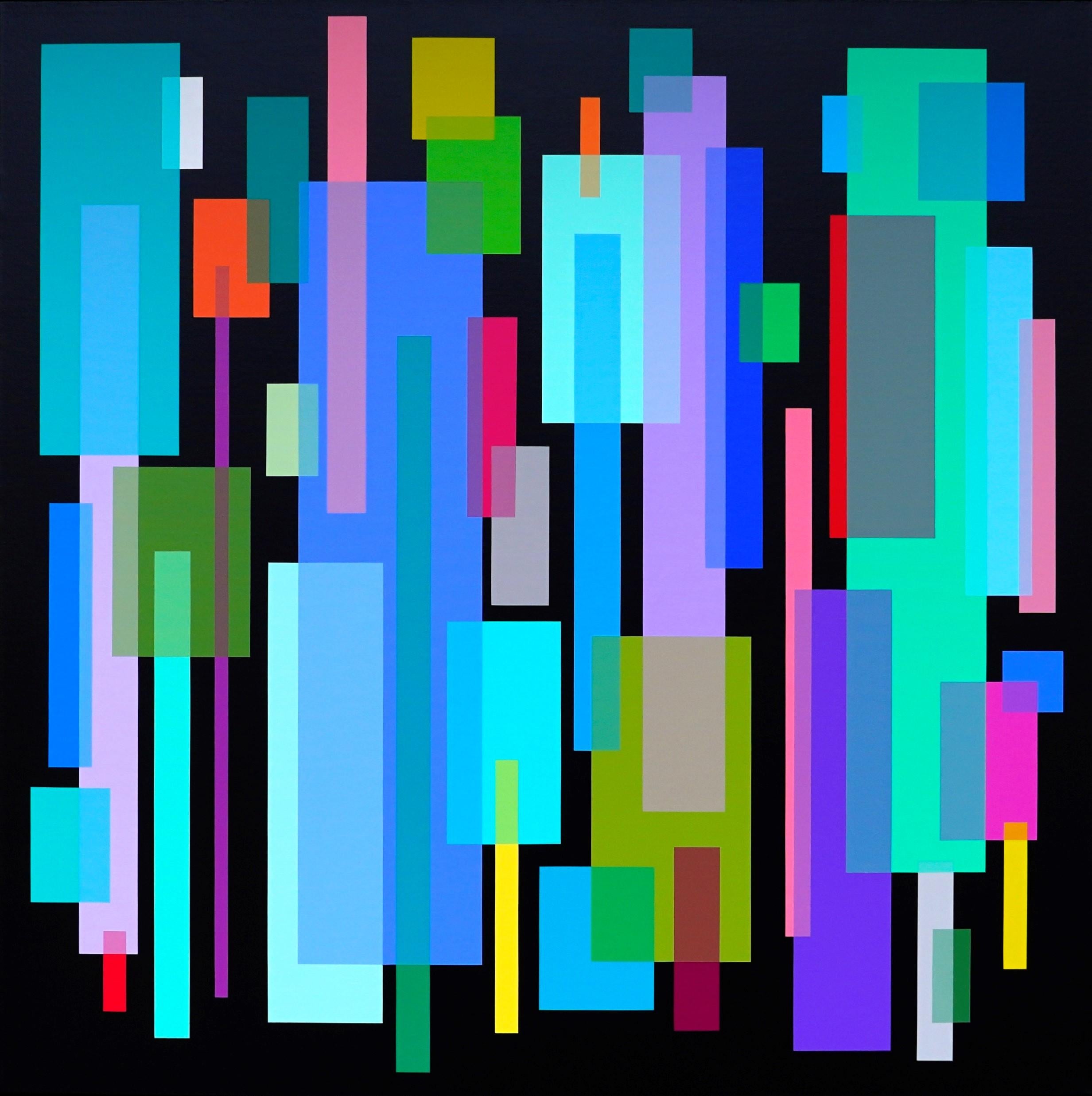 Árboles de la ciudad nº 6 - Painting de Angela Johal