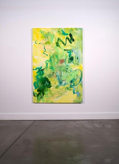 A Country Like You (Le Pays Qui te Ressemble) - abstract, acrylic on canvas