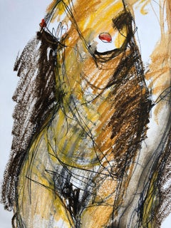 Turning. Contemporary Mixed Media on paper