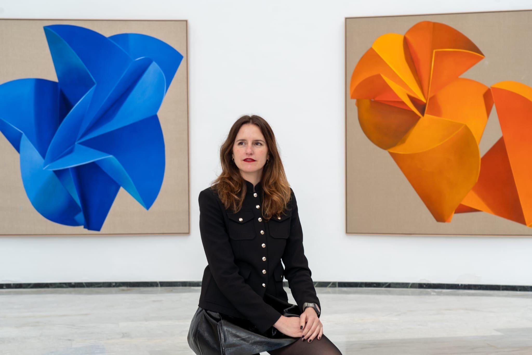 ABSTRACT Forme geometriche Colori Angela Mena Artista contemporanea spagnola in vendita 5