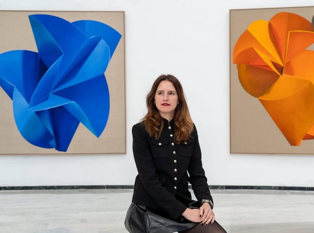 RESUMEN Formas geométricas Colores Angela Mena Artista española contemporánea en venta 7