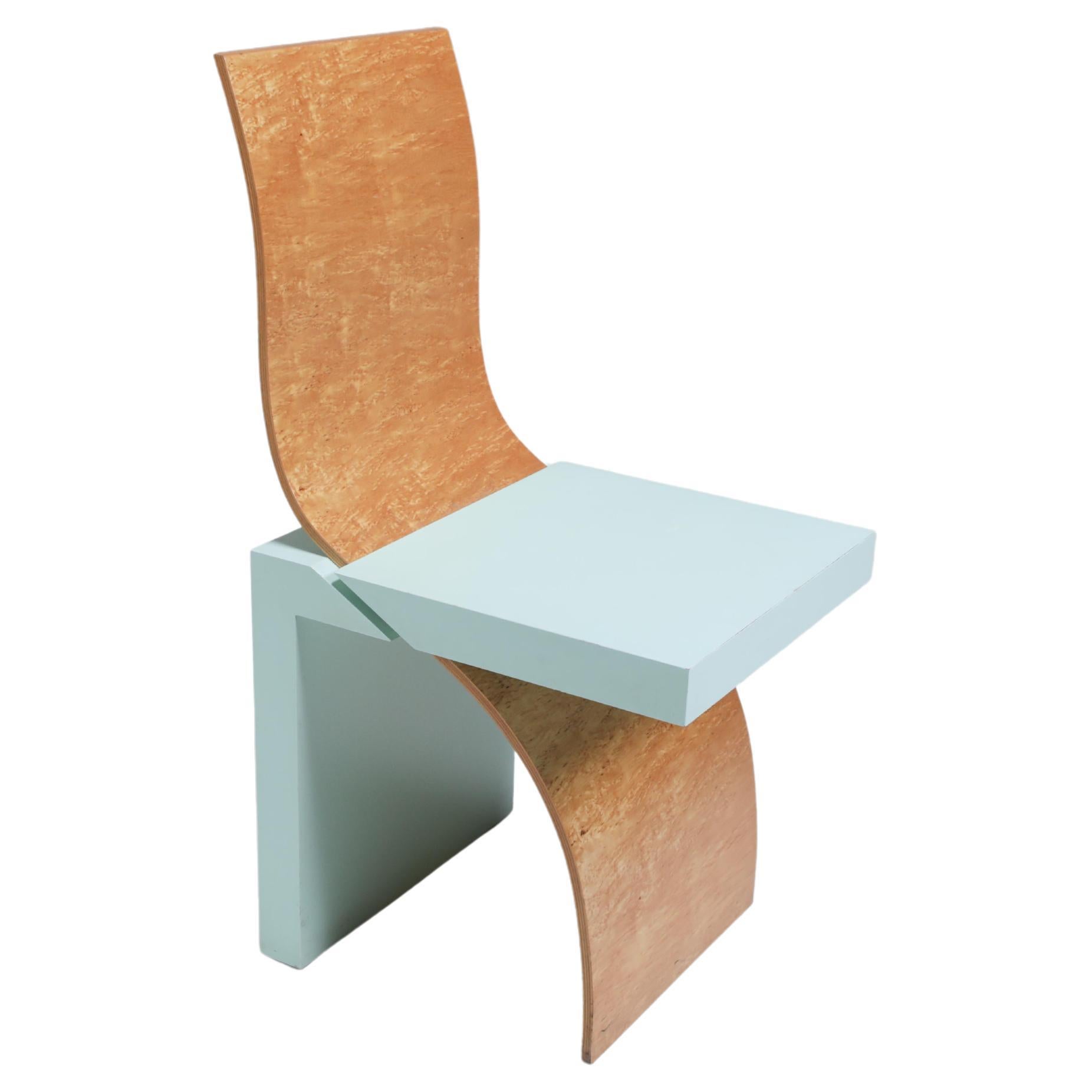 Angela Oedekoven, Object Chair Model Leda, 1983 For Sale