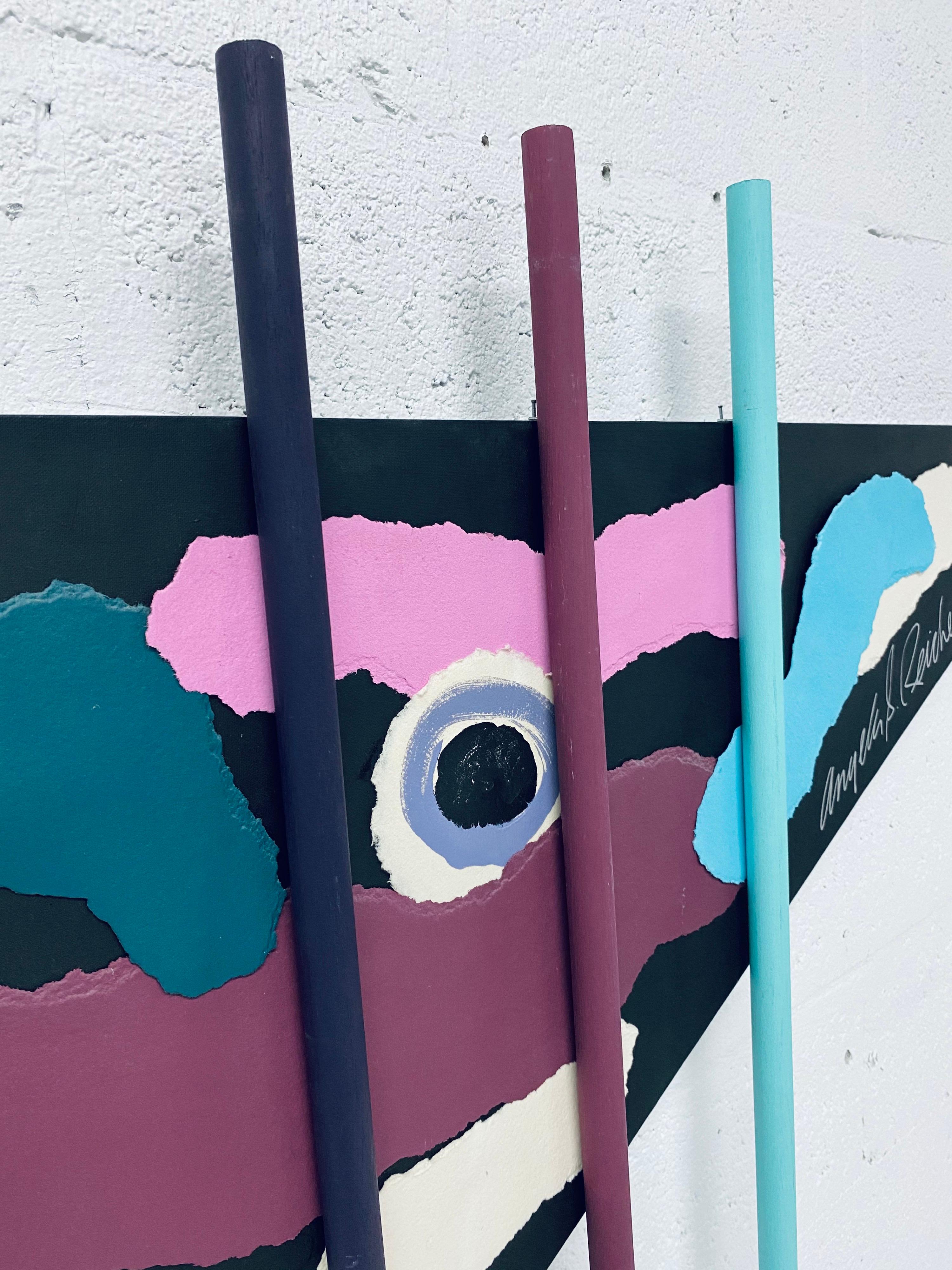 Angela Reichert Escultura de Arte Mural de Técnica Mixta en venta 4