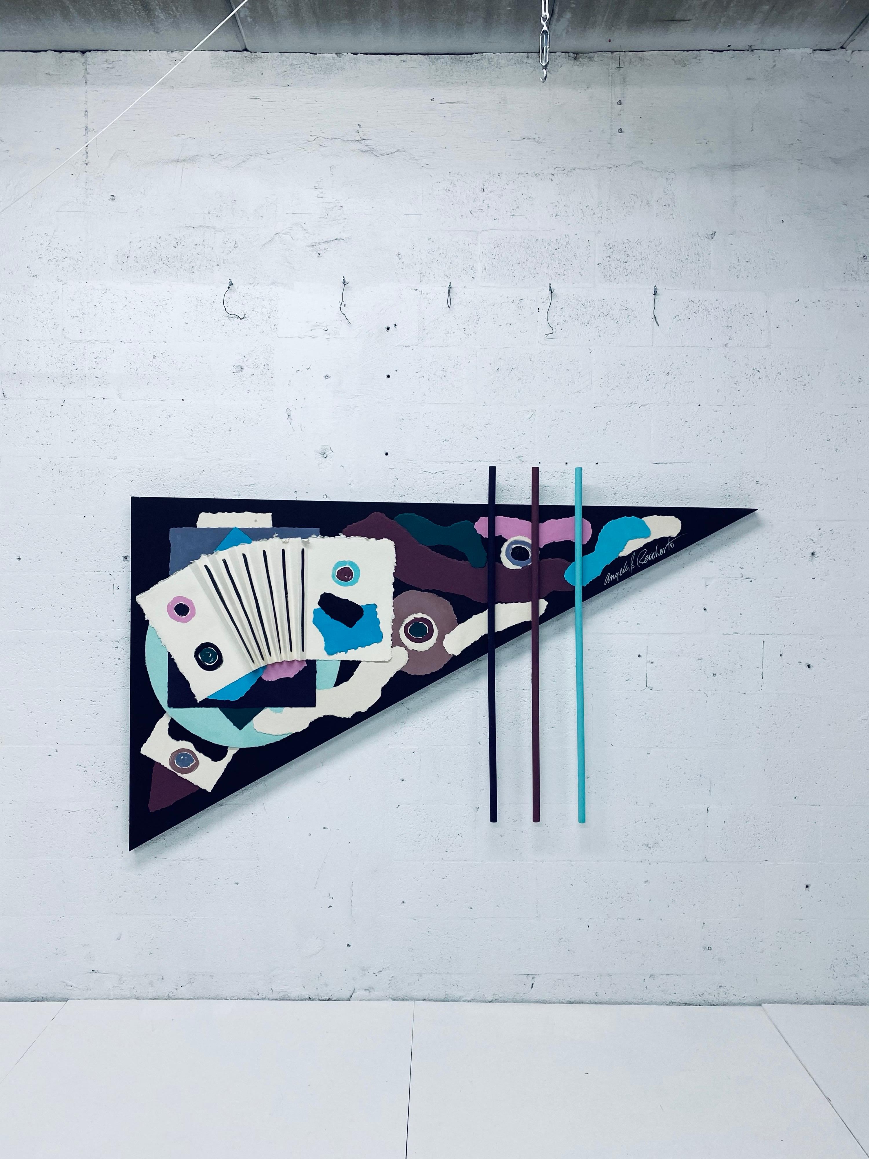 Angela Reichert Escultura de Arte Mural de Técnica Mixta en venta 7