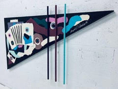 Sculpture murale d'art mixte Angela Reichert en techniques mixtes