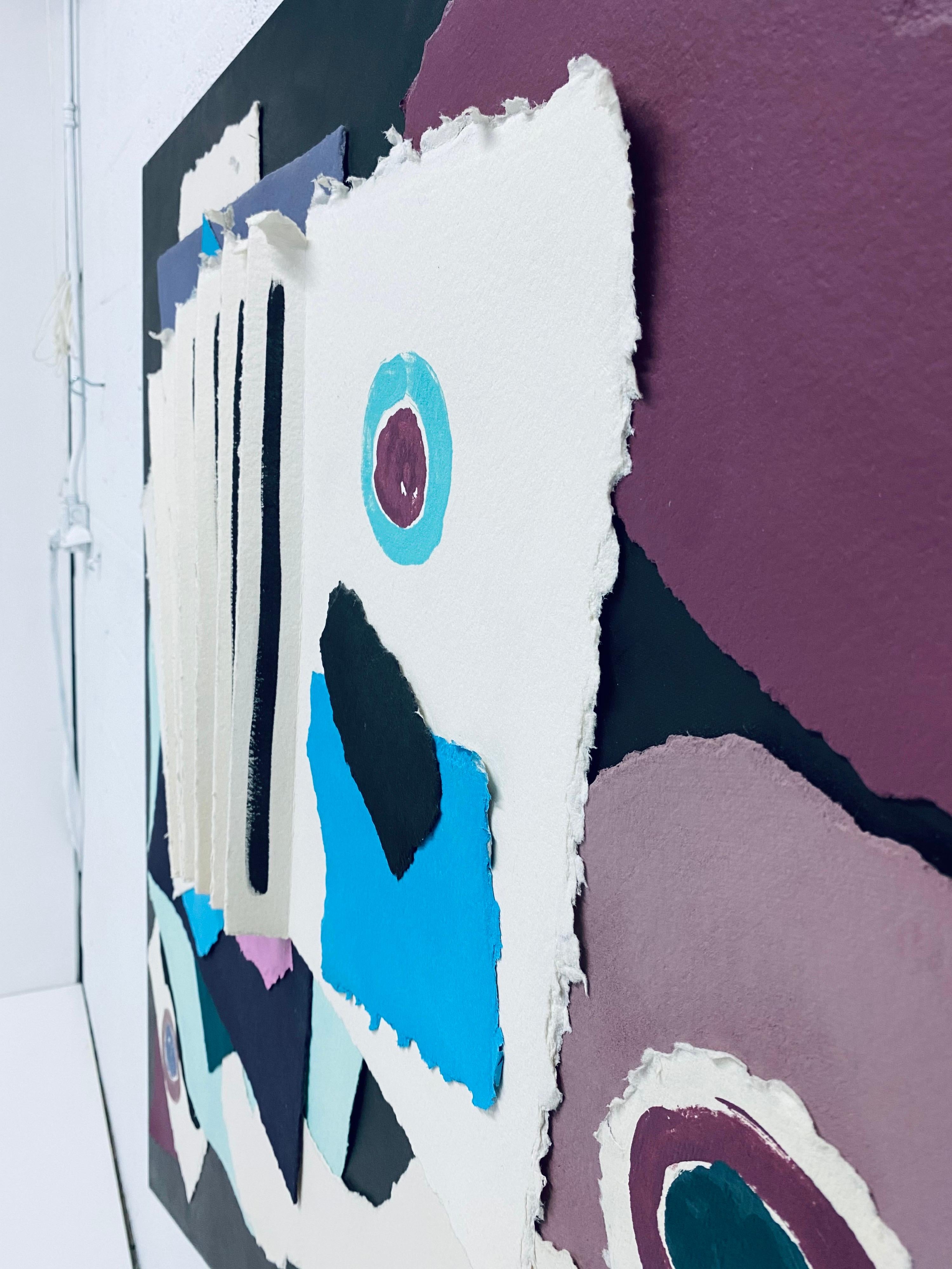 Angela Reichert Escultura de Arte Mural de Técnica Mixta en venta 2
