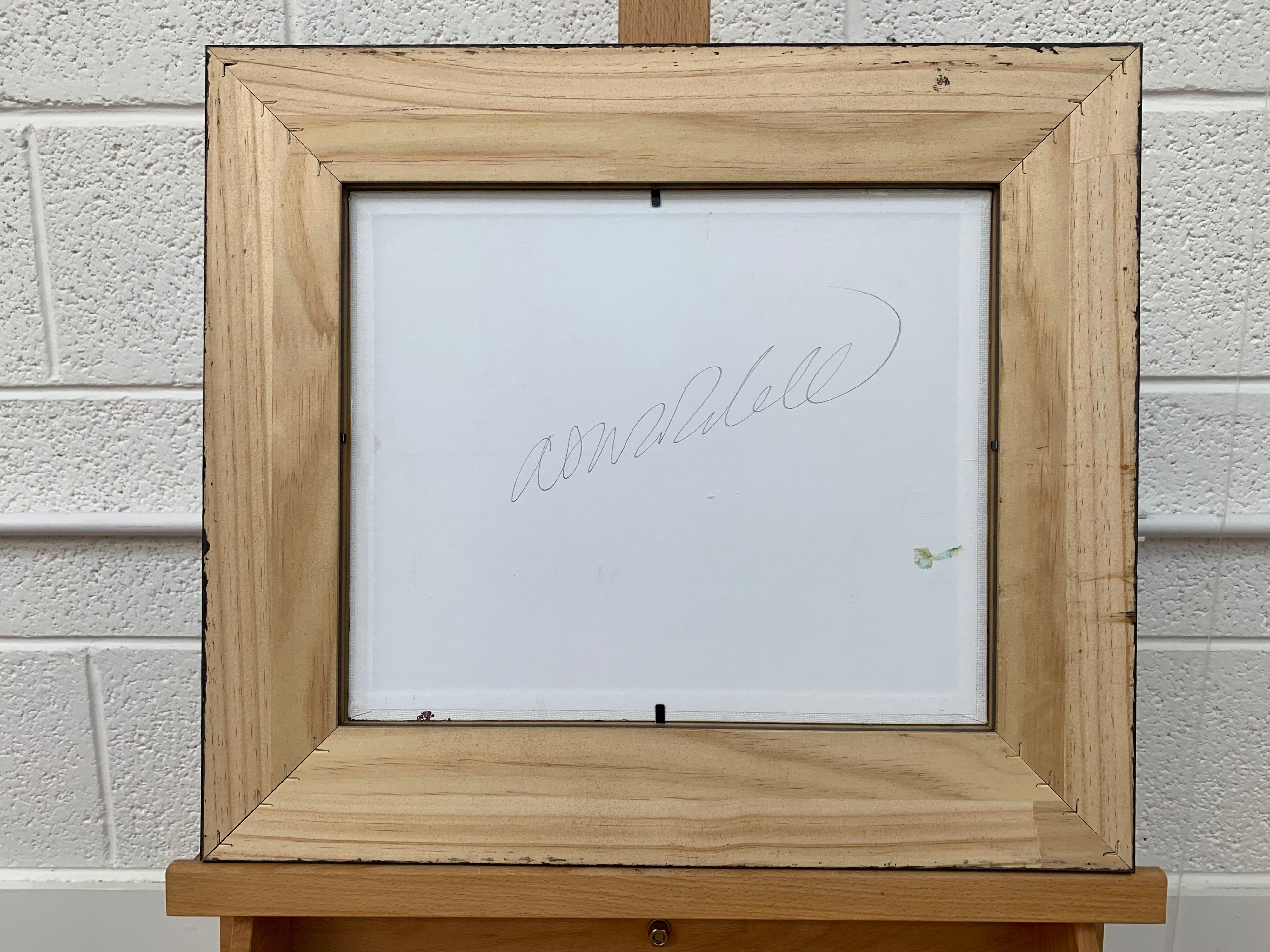 Paesaggio astratto dipinto con Greene & Greene da un artista britannico contemporaneo in vendita 4