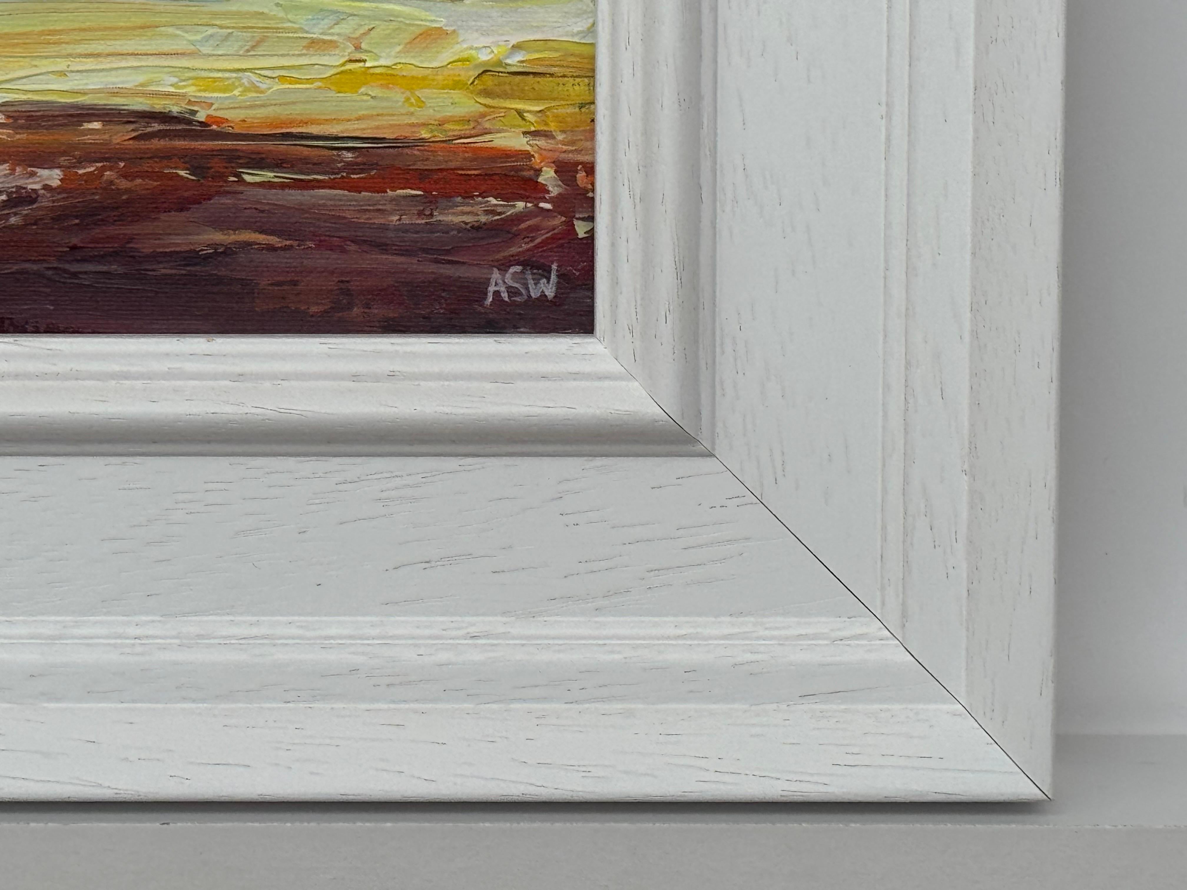 Afterglow - Miniatura di un paesaggio astratto studiata da un artista contemporaneo in vendita 2