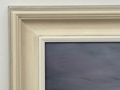 Atmospheric Abstract British Landscape Oil Painting by Angela Wakefield