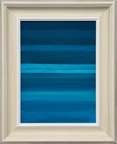 Blue Abstract Painting by Contemporary Artist entitled Rothko Blue Horizons