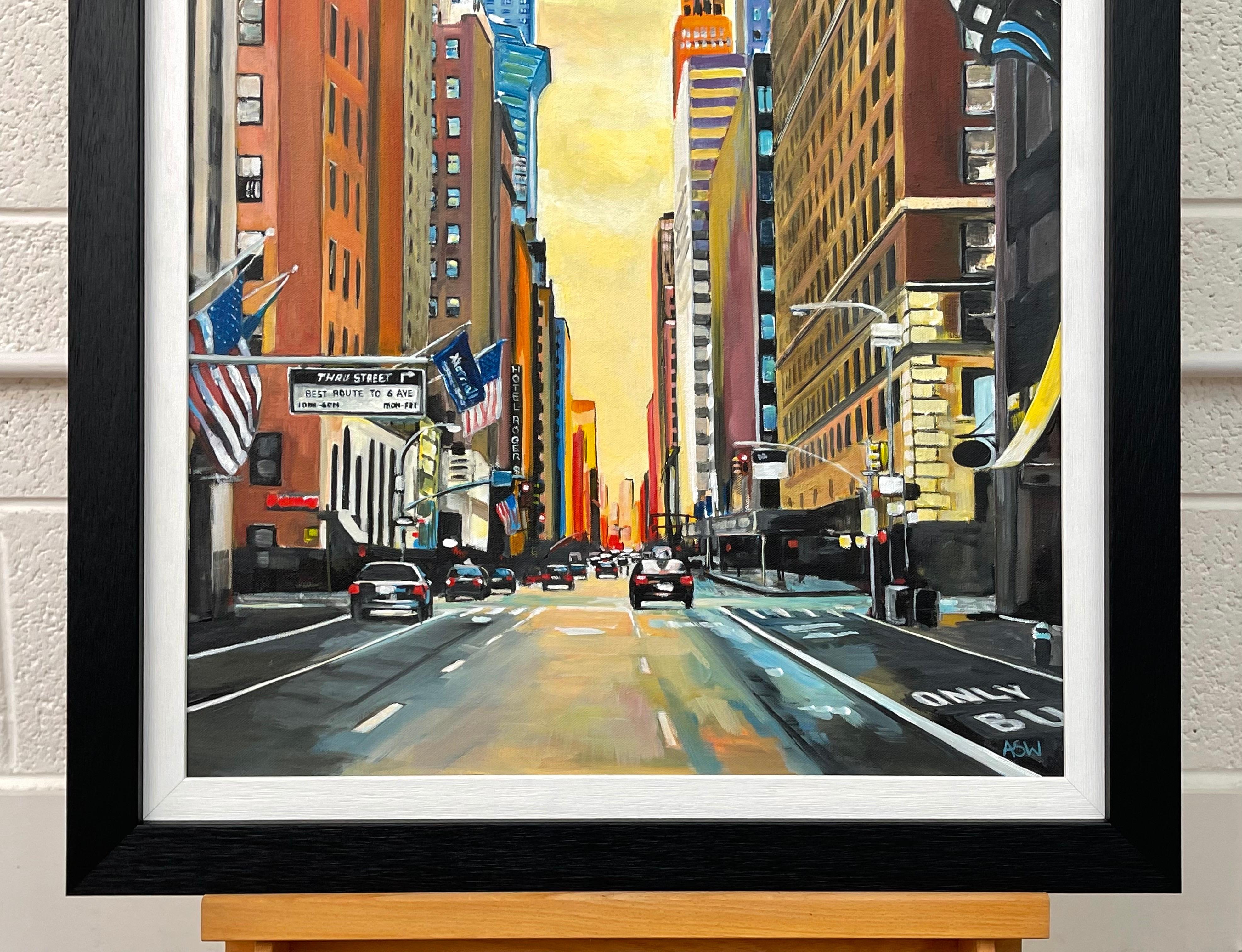 Le Chrysler Building, 42nd Street, New York, par l'artiste britannique contemporain en vente 2