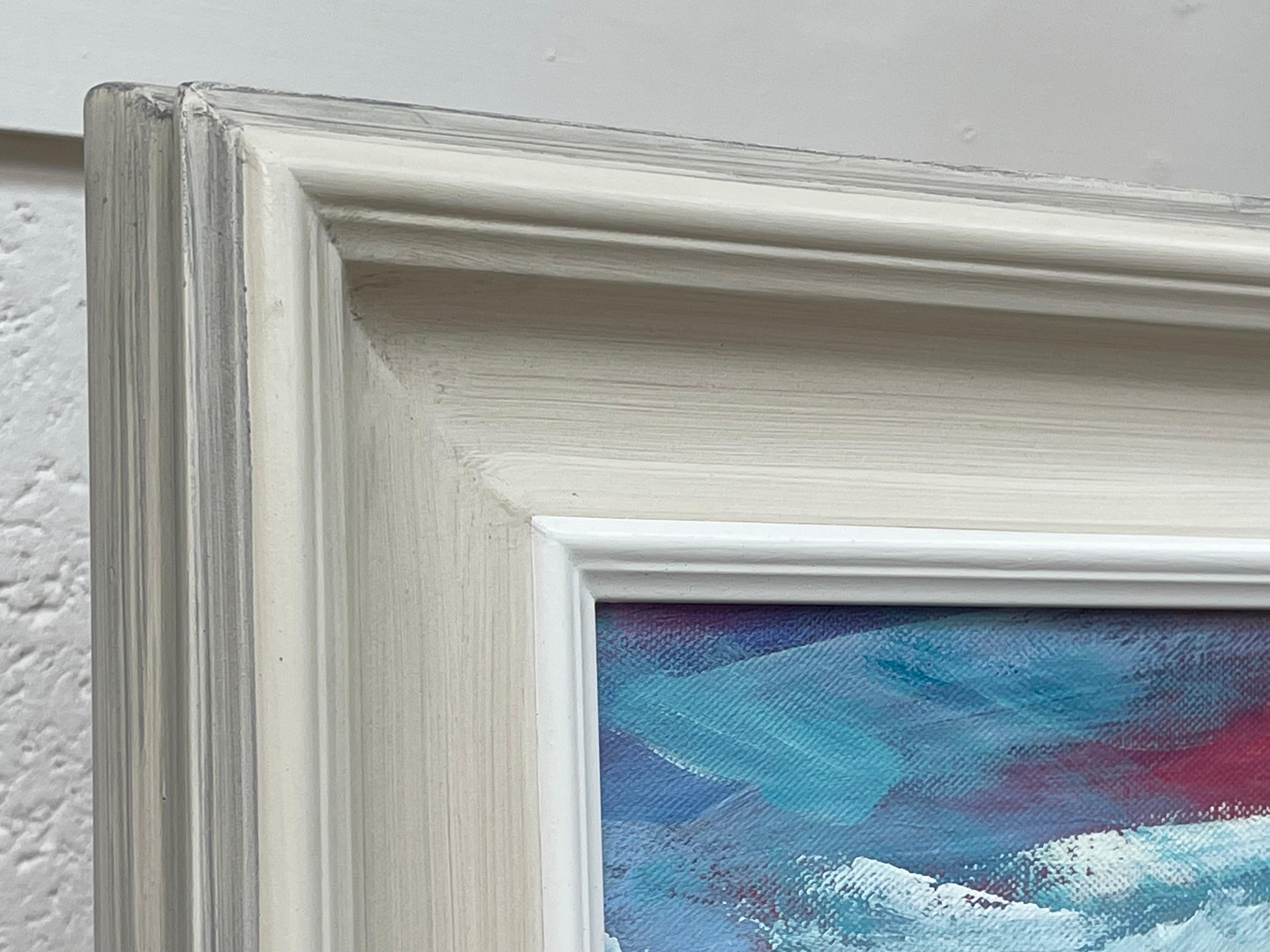 Paesaggio astratto impressionista colorato di un artista britannico contemporaneo in vendita 11