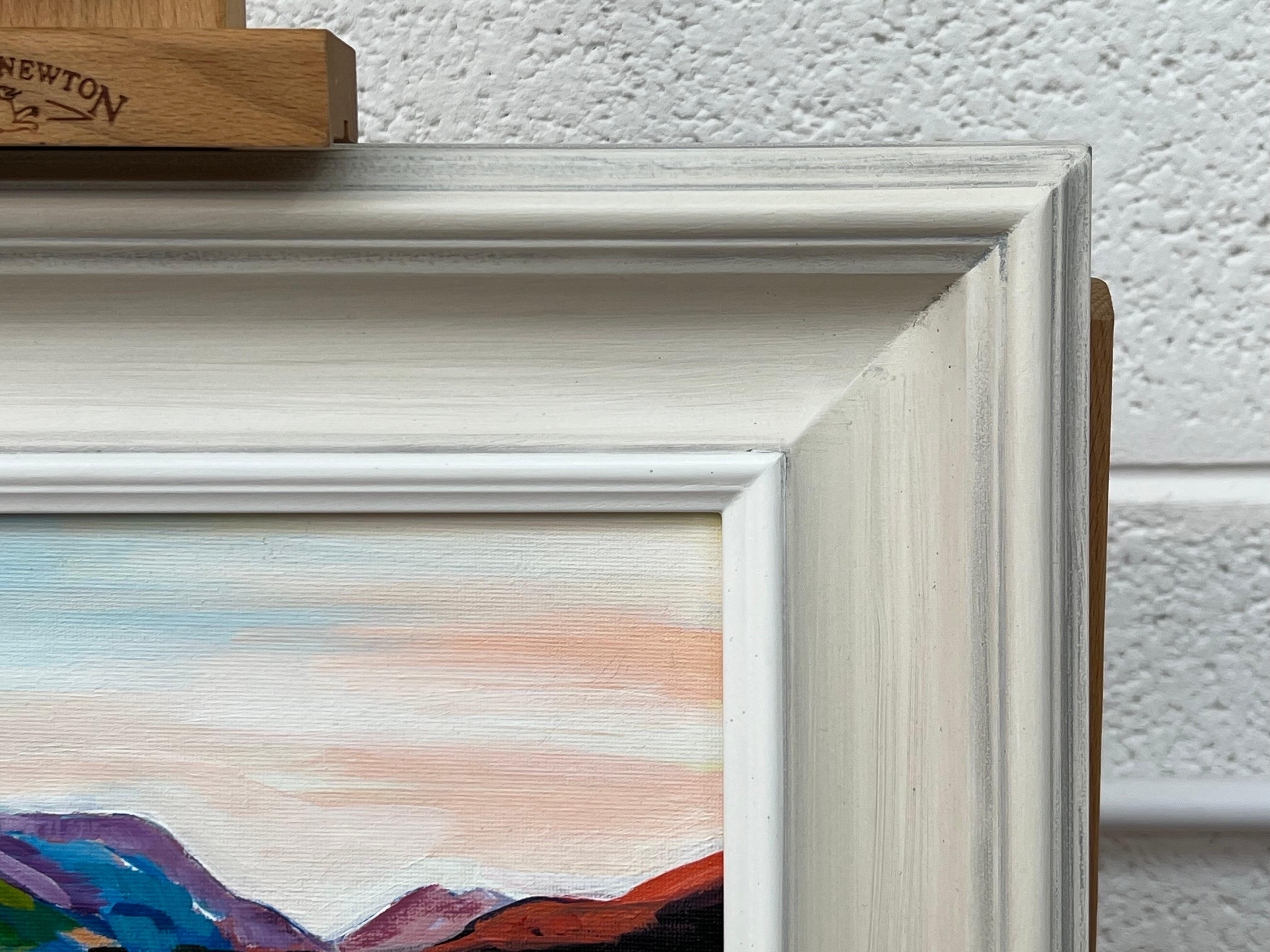 Peinture de paysage colorée des Highlands écossais par un artiste contemporain en vente 8