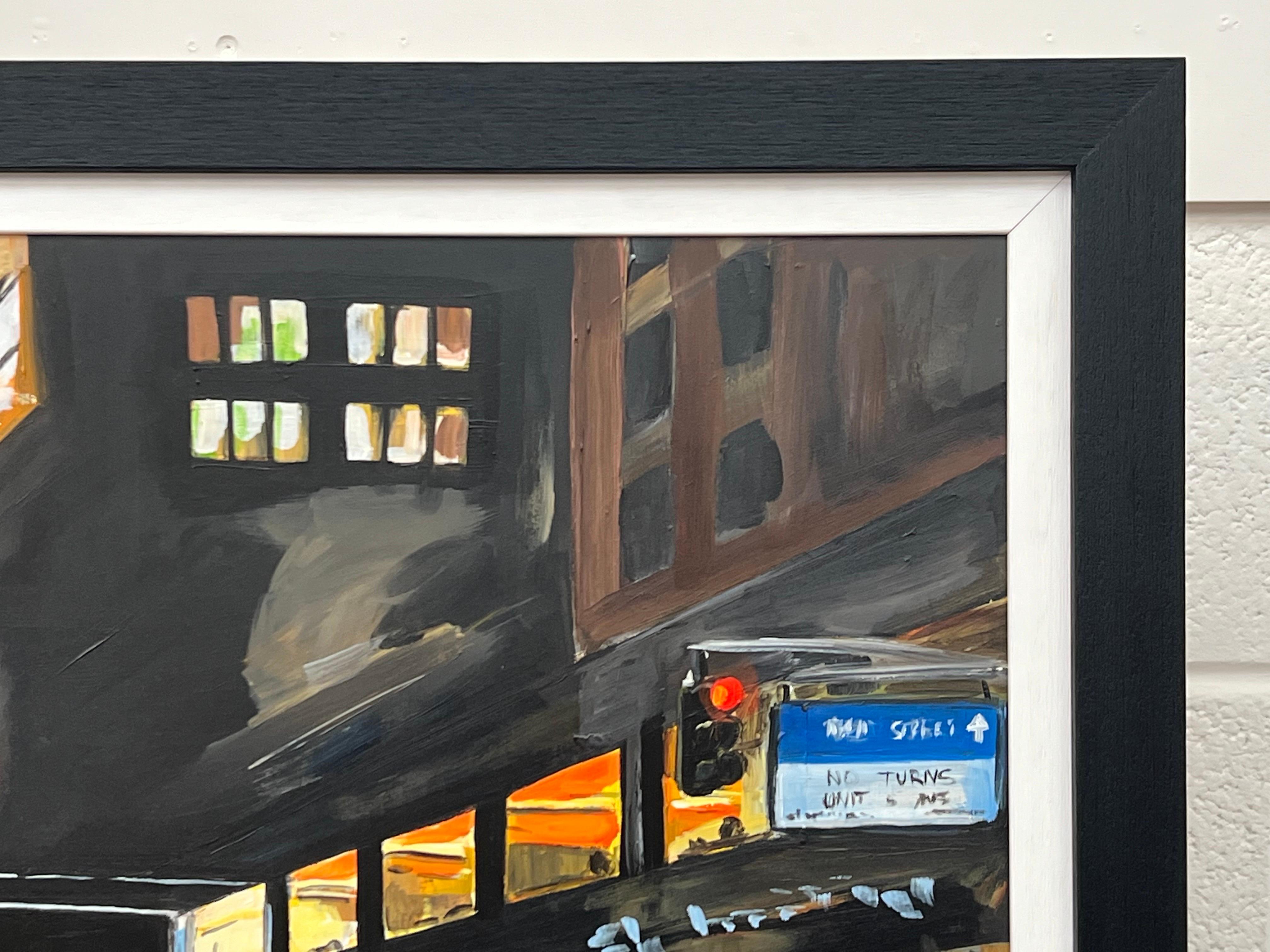 Fifth Avenue Manhattan New York City Panoramagemälde von Contemporary Artist im Angebot 5