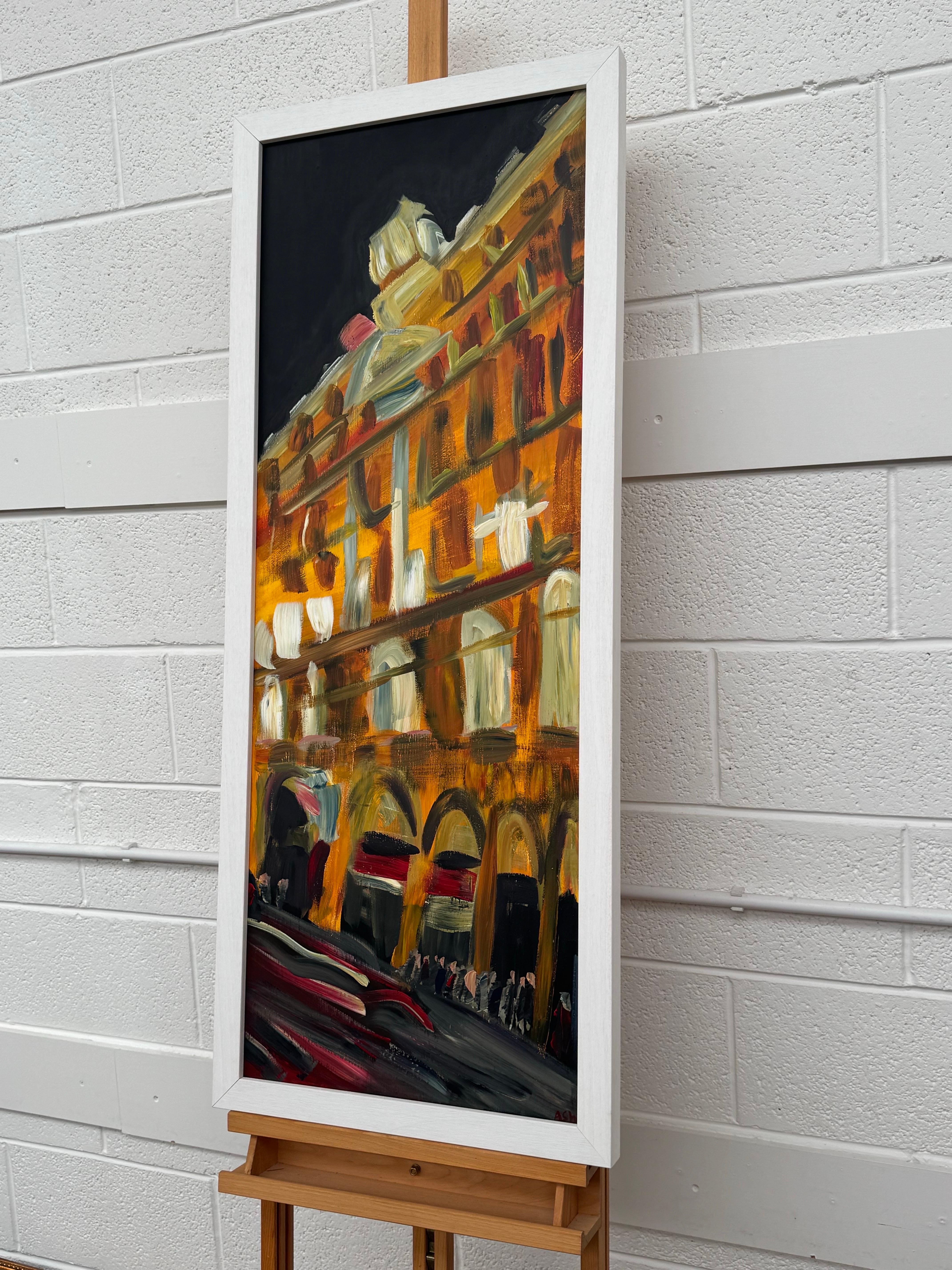Manchester Abstract Expressionist Art by Contemporary British Artist, Angela Wakefield - a rare early work. Entitled 'Jilly's, Manchester', this painting is from an intense body of seminal abstract work that formed the very foundations of her output
