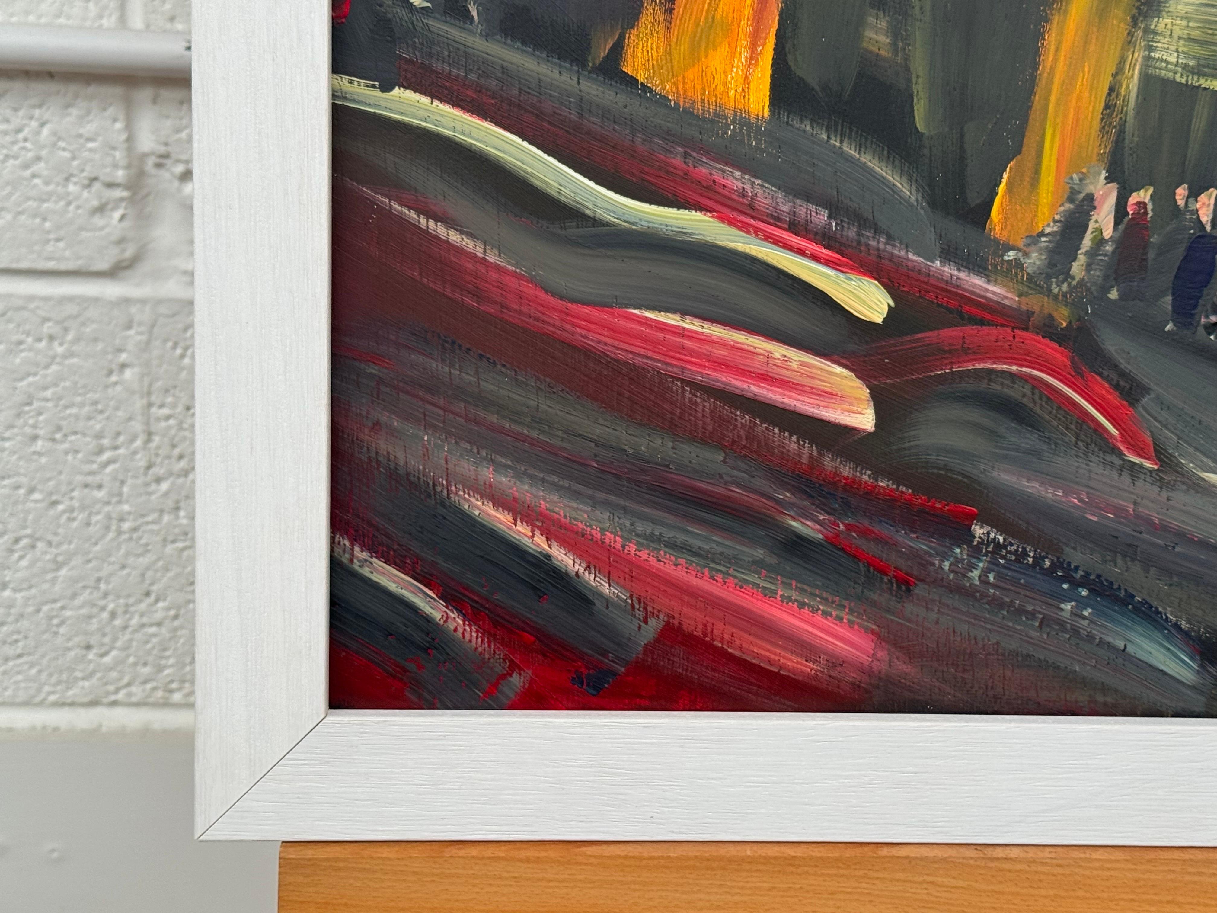 Manchester Abstract Expressionist Art by Contemporary Artist - a Rare Early Work For Sale 5