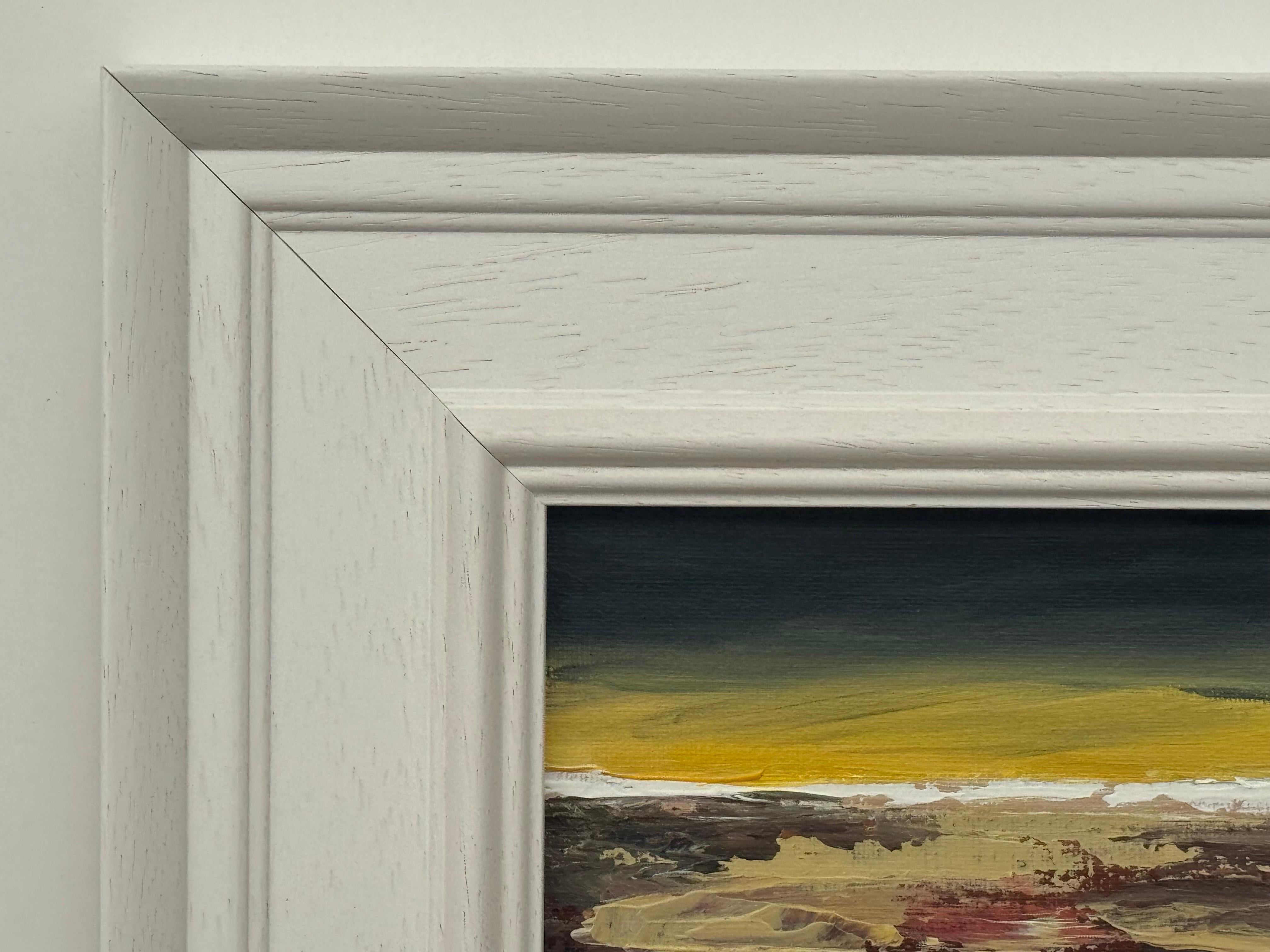 Midnight Ember - Miniatura di un paesaggio astratto studiata da un artista contemporaneo in vendita 6