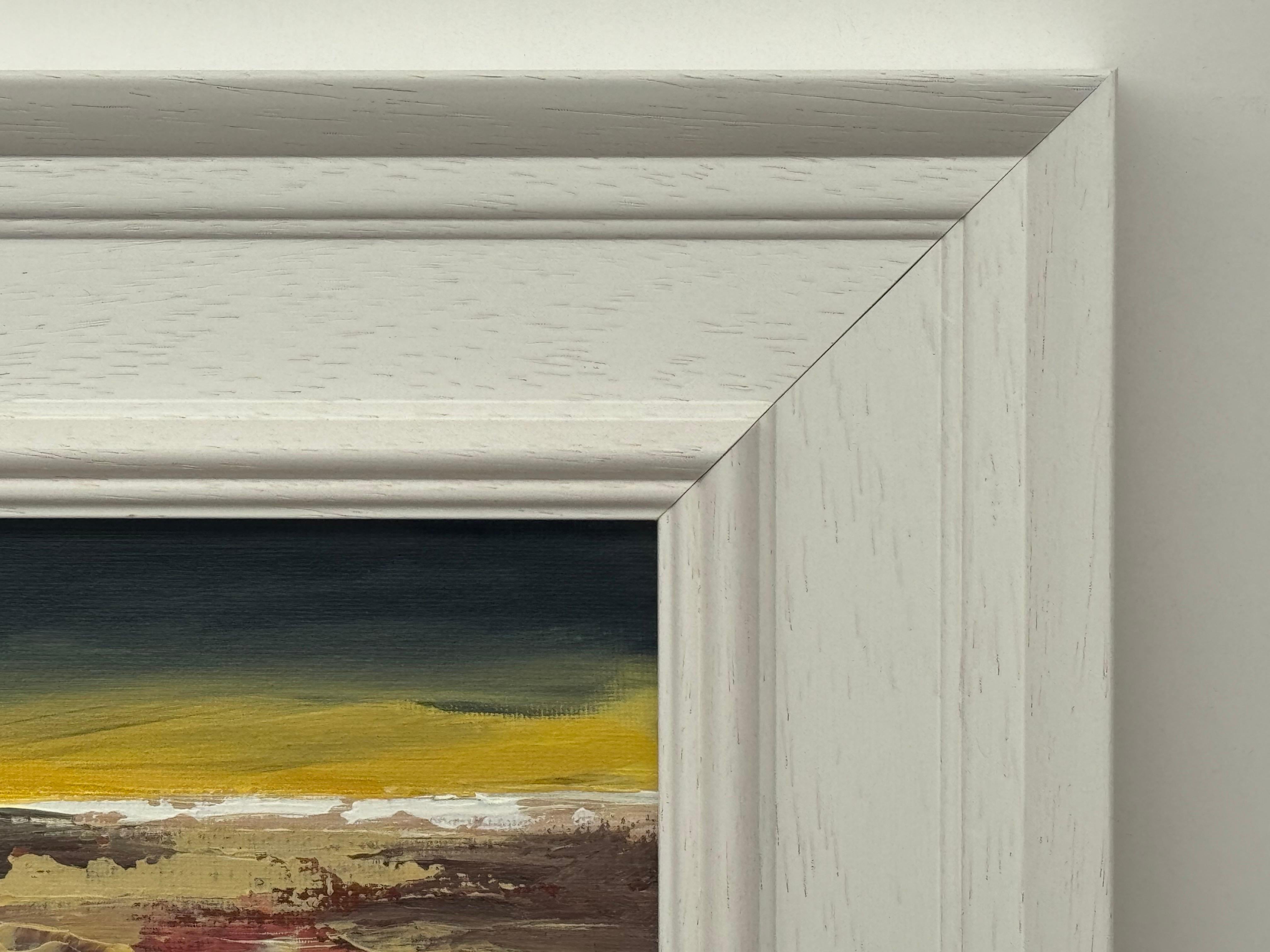 Midnight Ember - Miniatura di un paesaggio astratto studiata da un artista contemporaneo in vendita 1