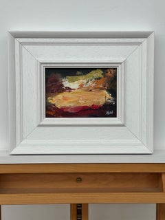 Miniature Abstract Landscape Art Study by Contemporary Artist