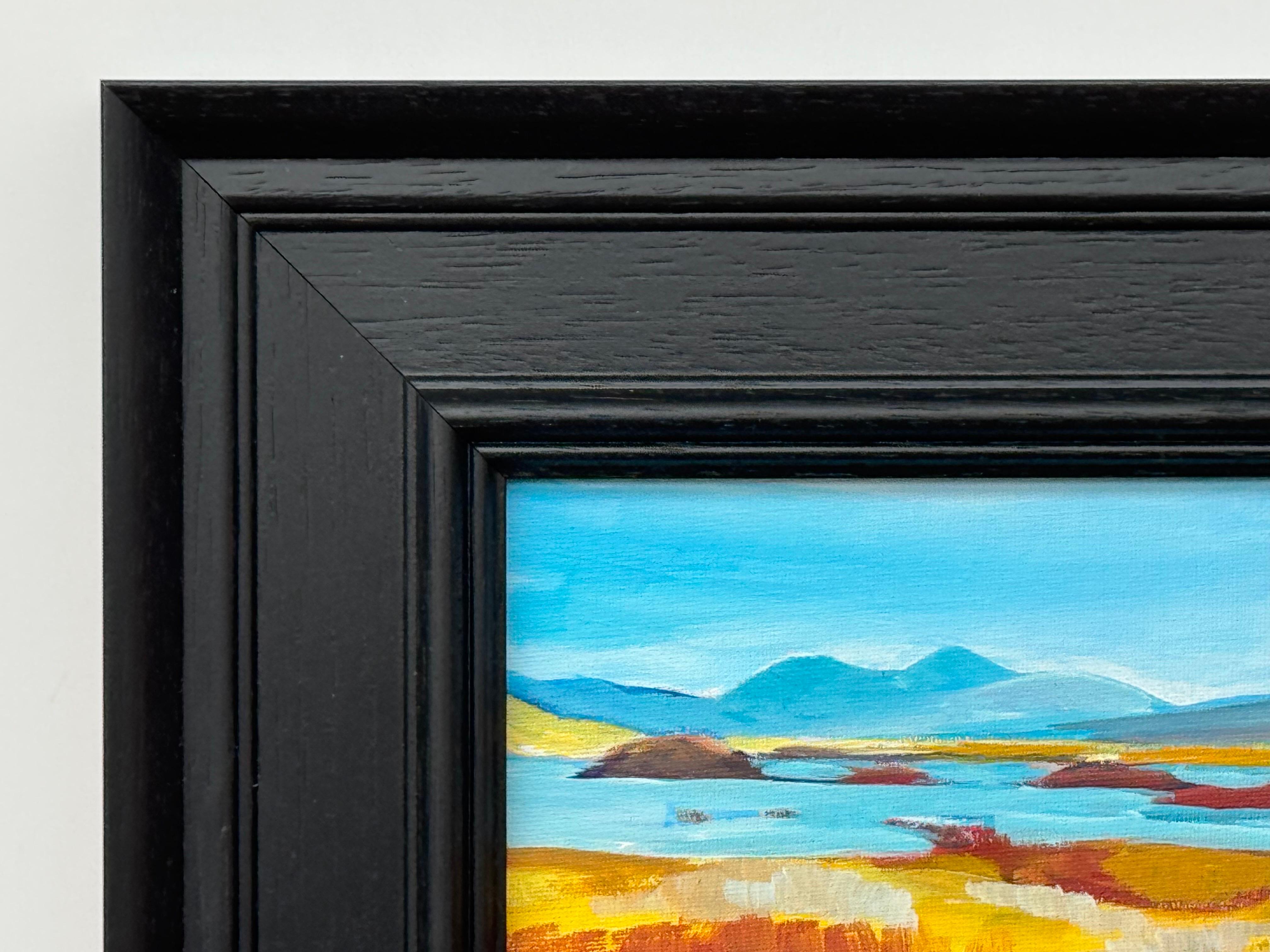 Paisaje en miniatura de las Tierras Altas de Escocia por un artista contemporáneo en venta 6