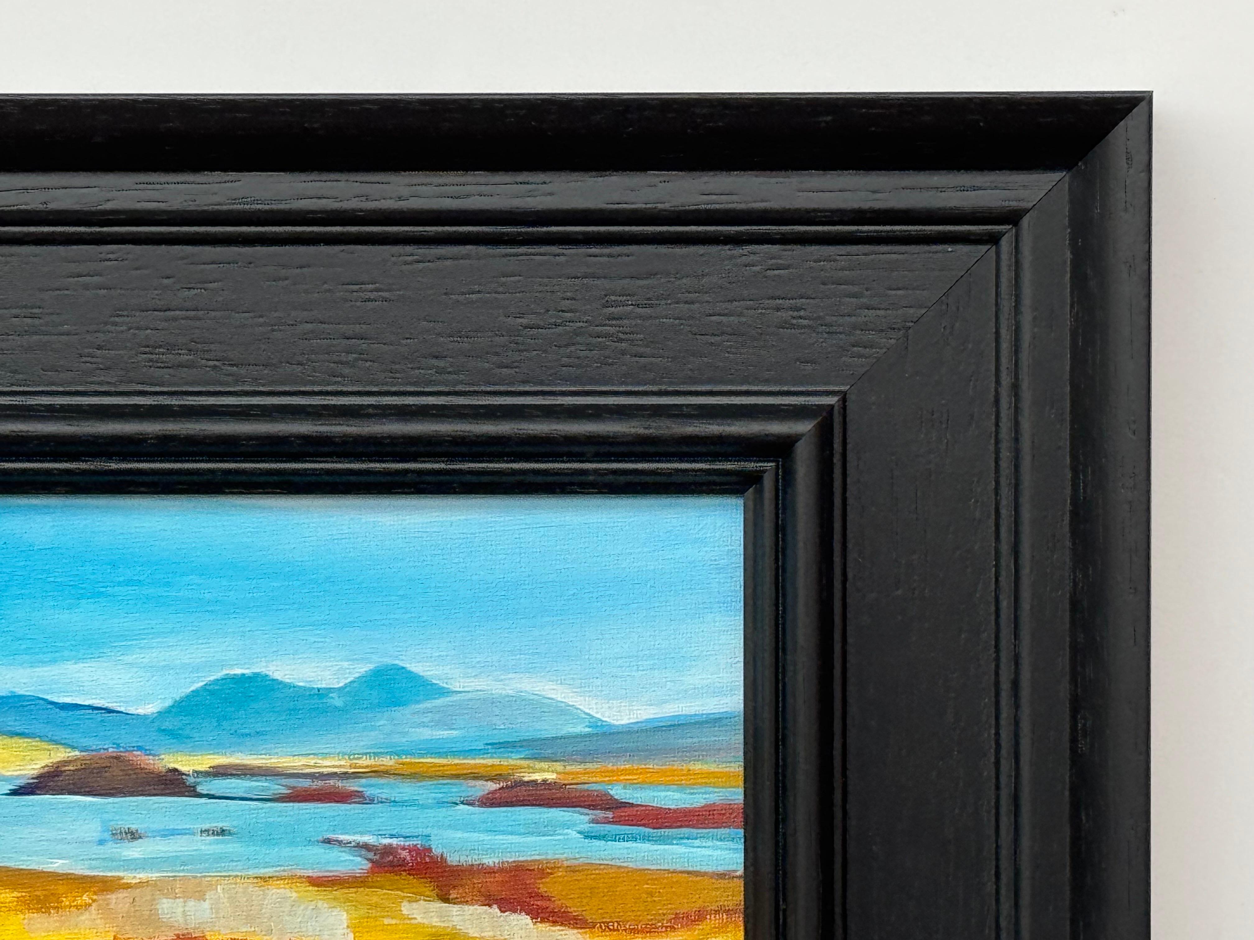 Paisaje en miniatura de las Tierras Altas de Escocia por un artista contemporáneo en venta 4