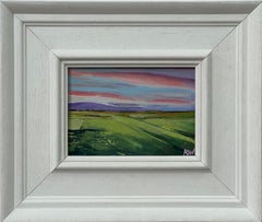 Used Miniature Landscape of the East Coast of Scottish Highlands by British Artist