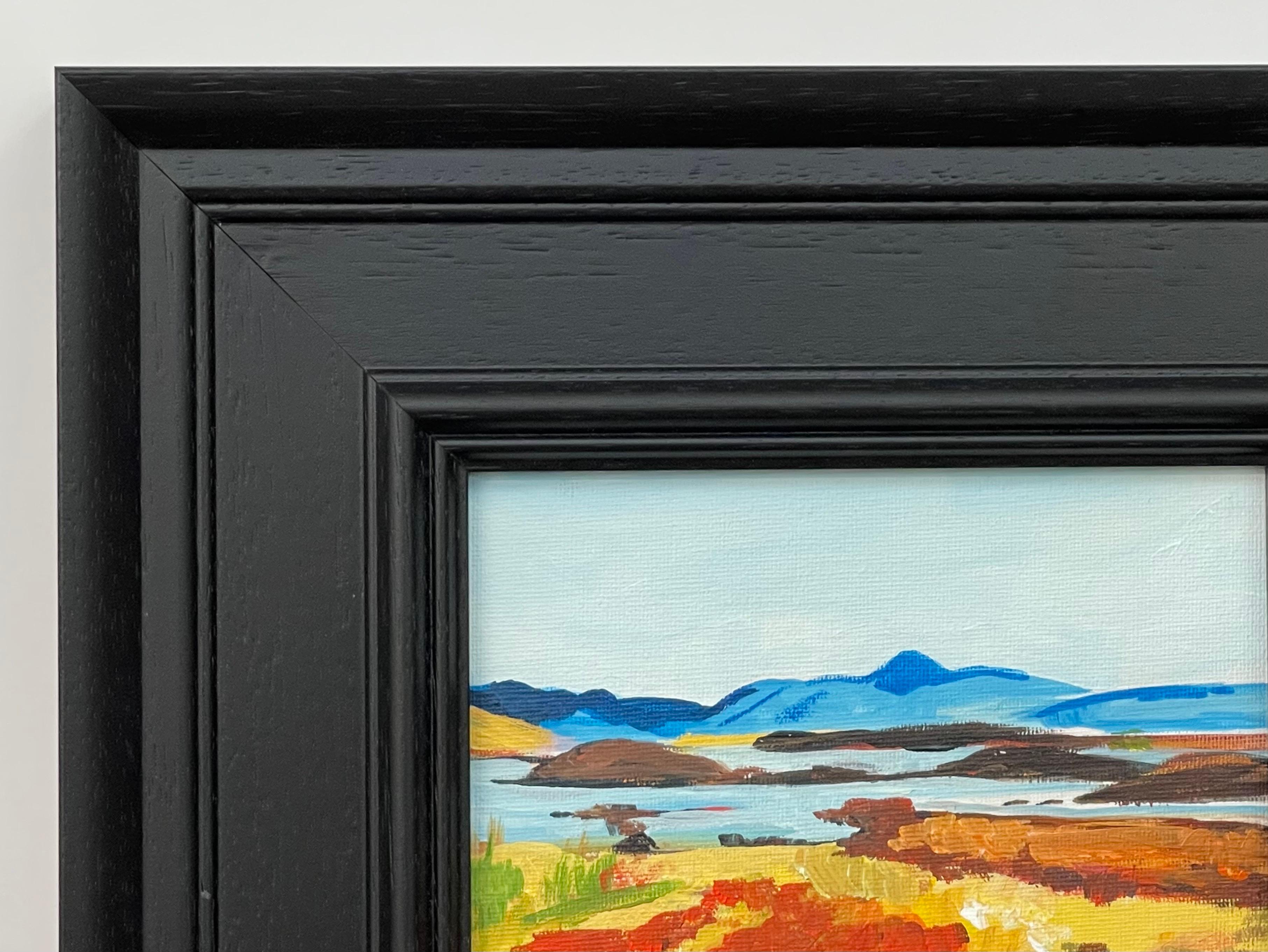 Miniature Landscape Study of the Scottish Highlands by Contemporary British Artist Angela Wakefield

Art measures 6 x 4 inches
Frame measures 12 x 10 inches 

Angela Wakefield has twice been on the front cover of ‘Art of England’ and featured in