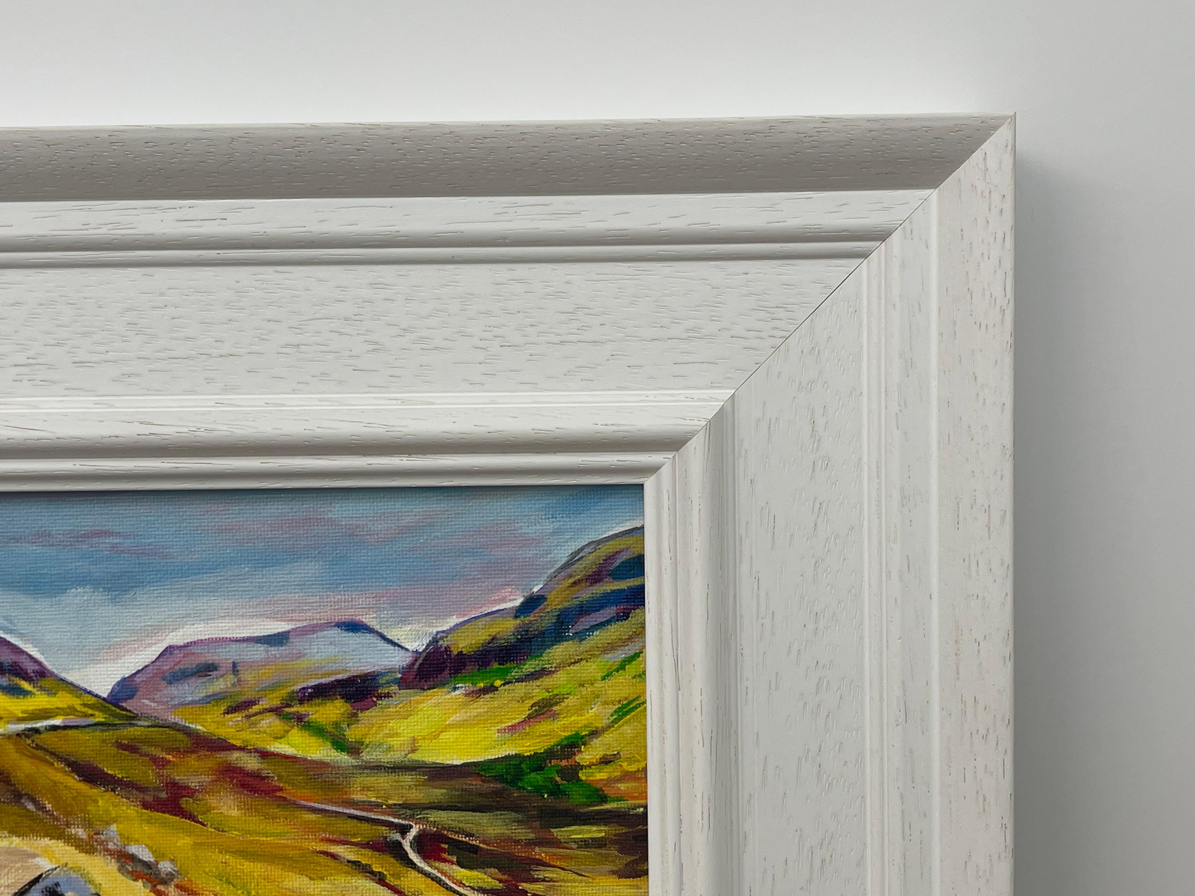 Miniature Landscape Study of Scottish Highlands by Contemporary British Artist 3