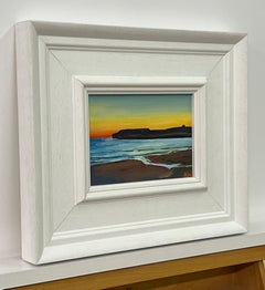 Miniature du coucher de soleil de Dunnet Head dans les Highlands écossais par un artiste britannique