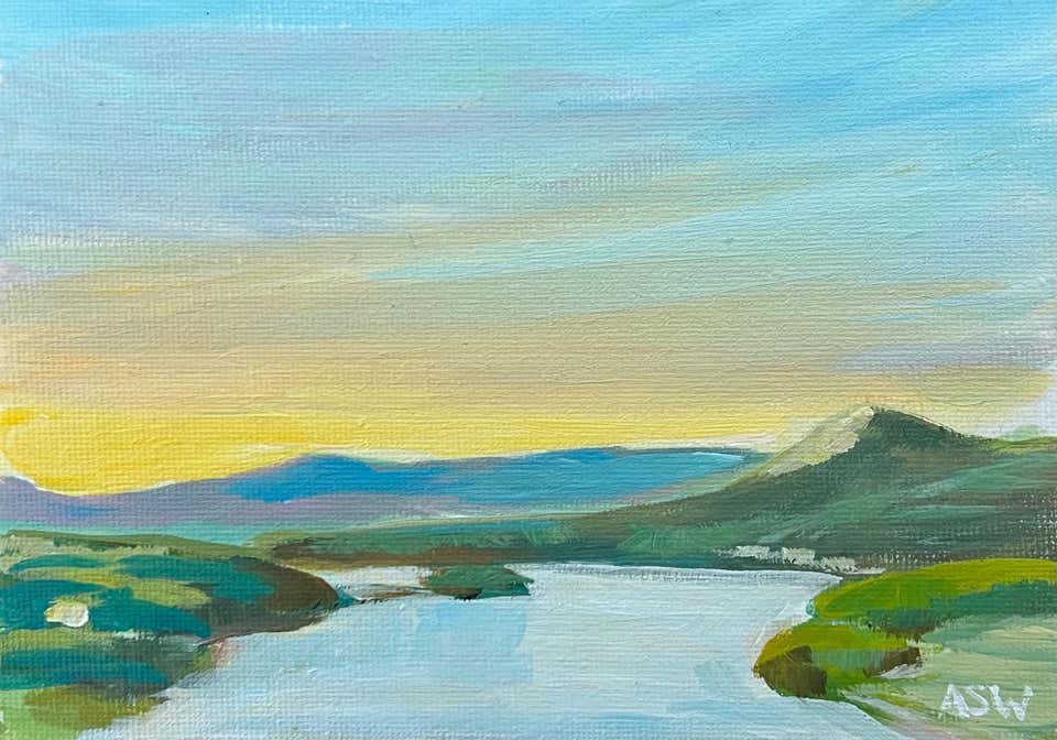 Mike Hall Paintings - 6 For Sale at 1stDibs | mike hall artist, mike ...