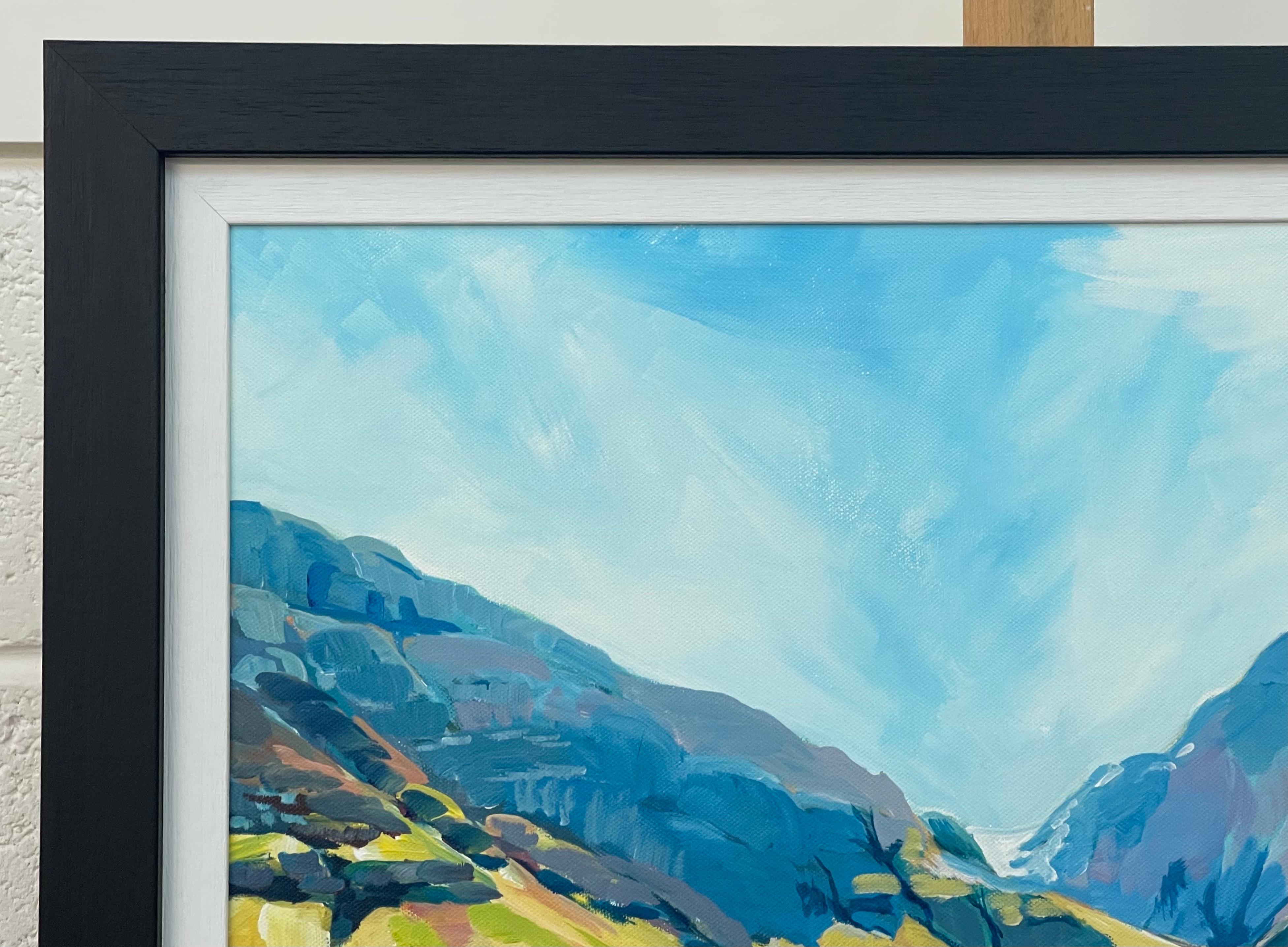 Peinture de paysage moderne des Highlands écossais par un artiste contemporain en vente 4