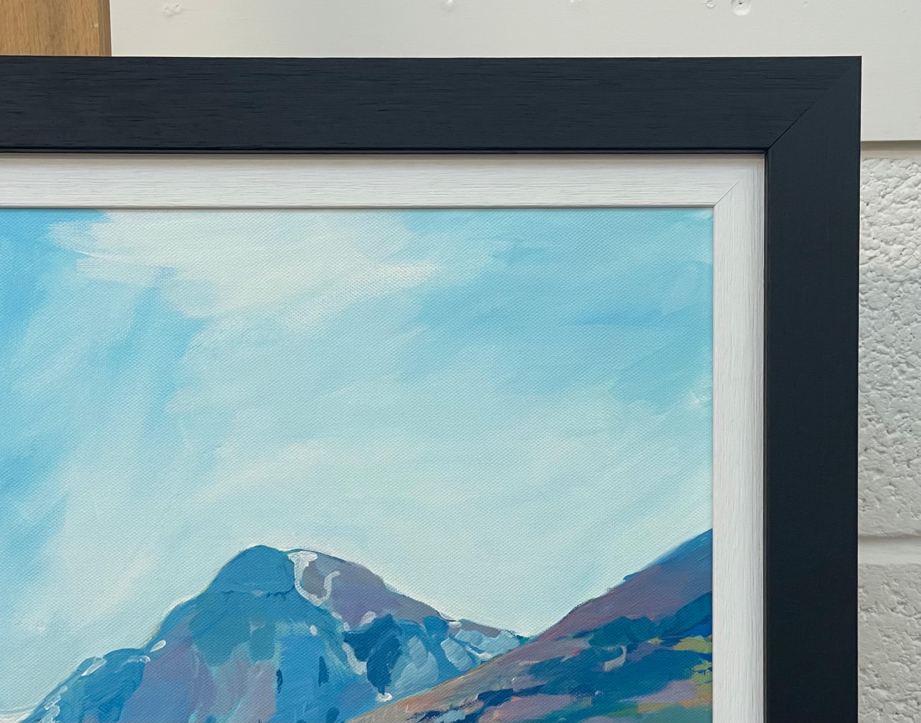 Peinture de paysage moderne des Highlands écossais par un artiste contemporain en vente 3