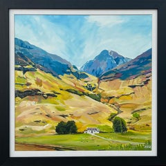Modern Landscape Painting of the Scottish Highlands by Contemporary Artist