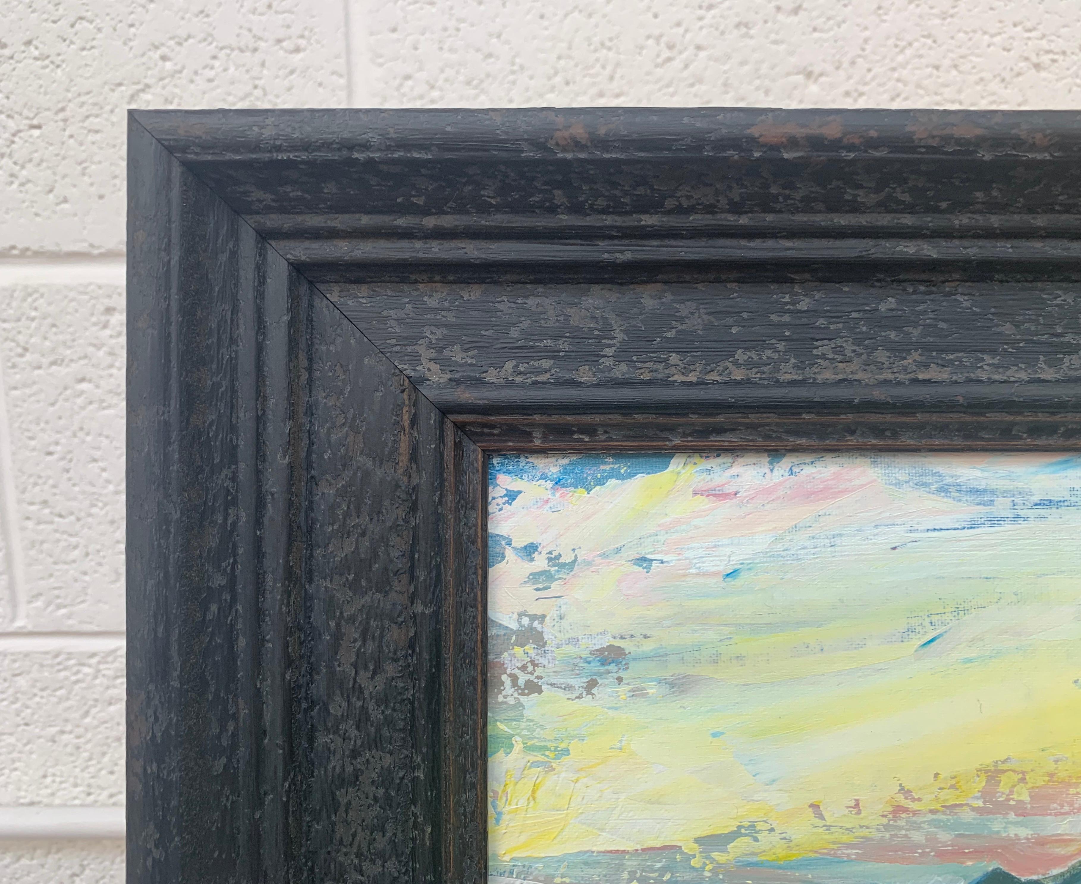 Paisaje abstracto original de las Tierras Altas de Escocia por un artista británico en venta 2