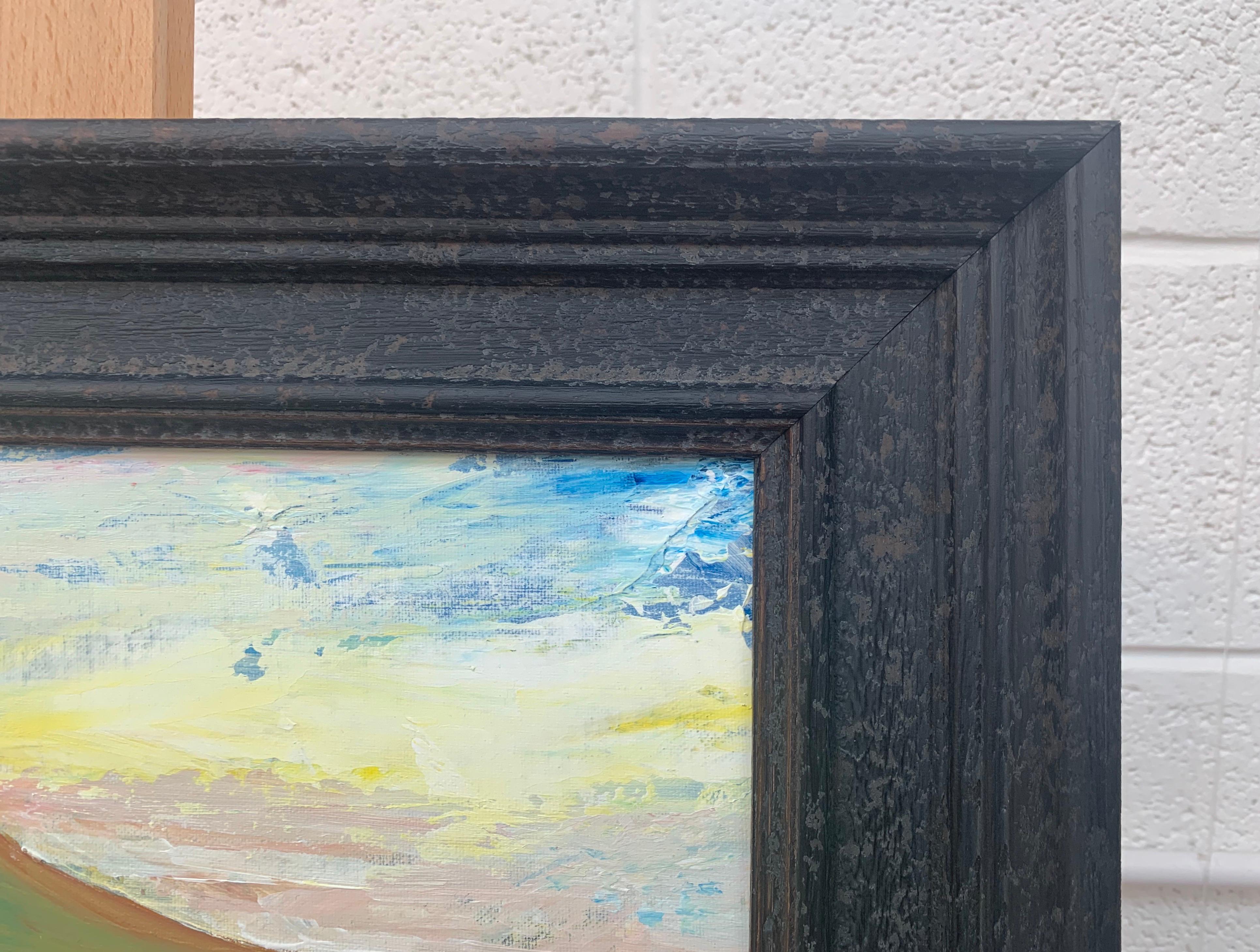 Paisaje abstracto original de las Tierras Altas de Escocia por un artista británico en venta 3