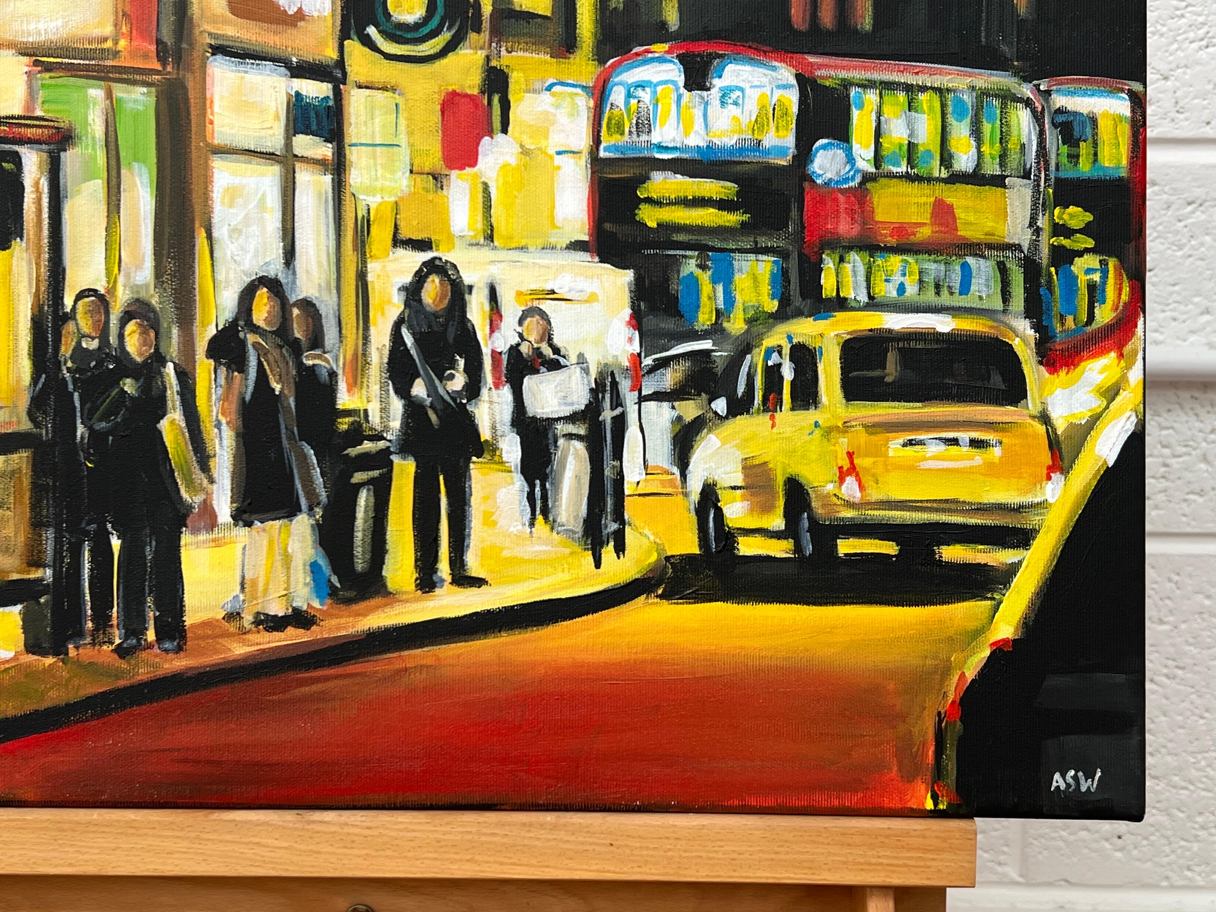 bus stop painting