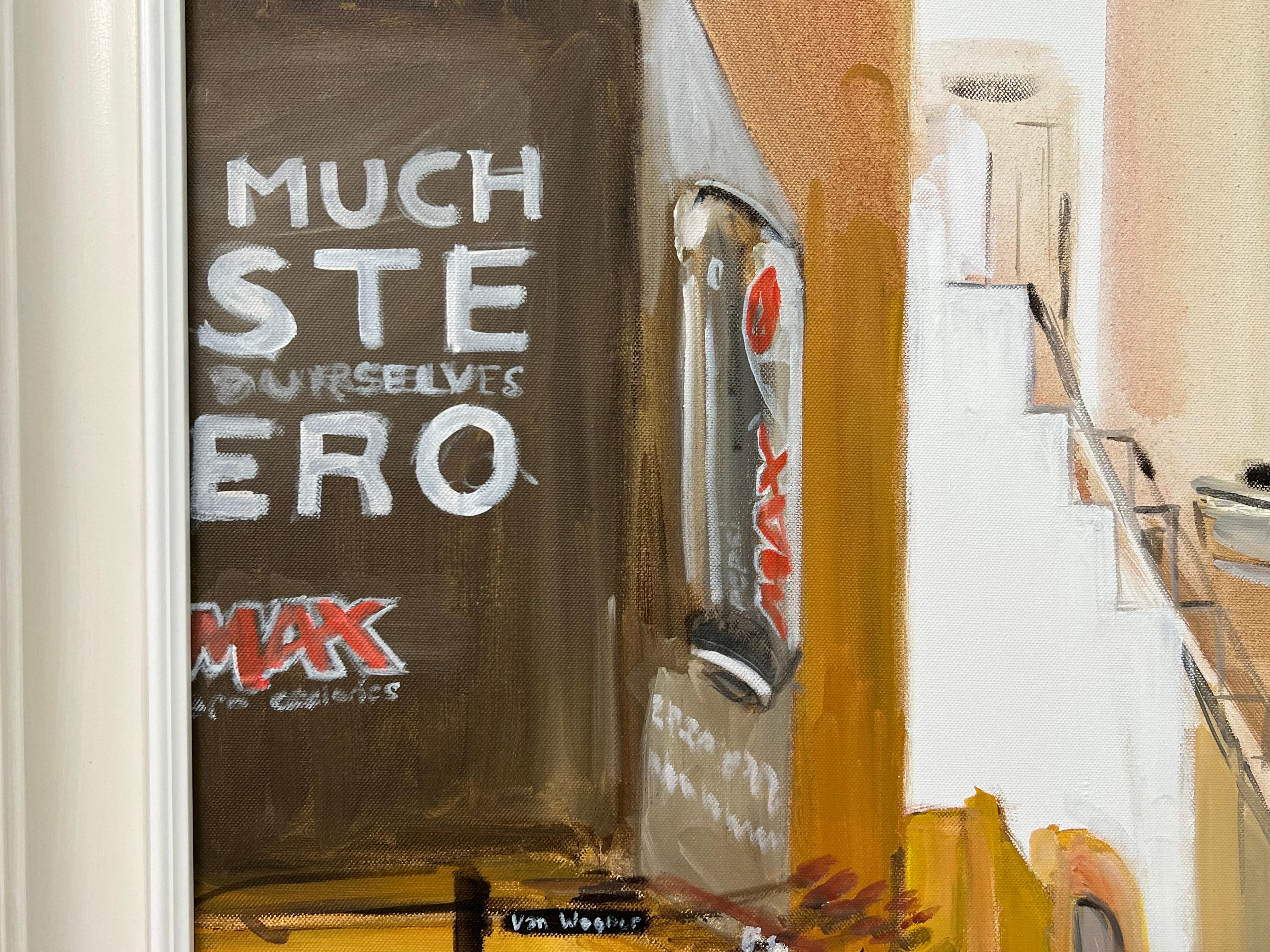 Quadro dei Vigili del Fuoco di New York City realizzato da un artista britannico in vendita 8