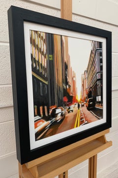 Painting of New York City in Autumn Fall by Leading Contemporary British Artist