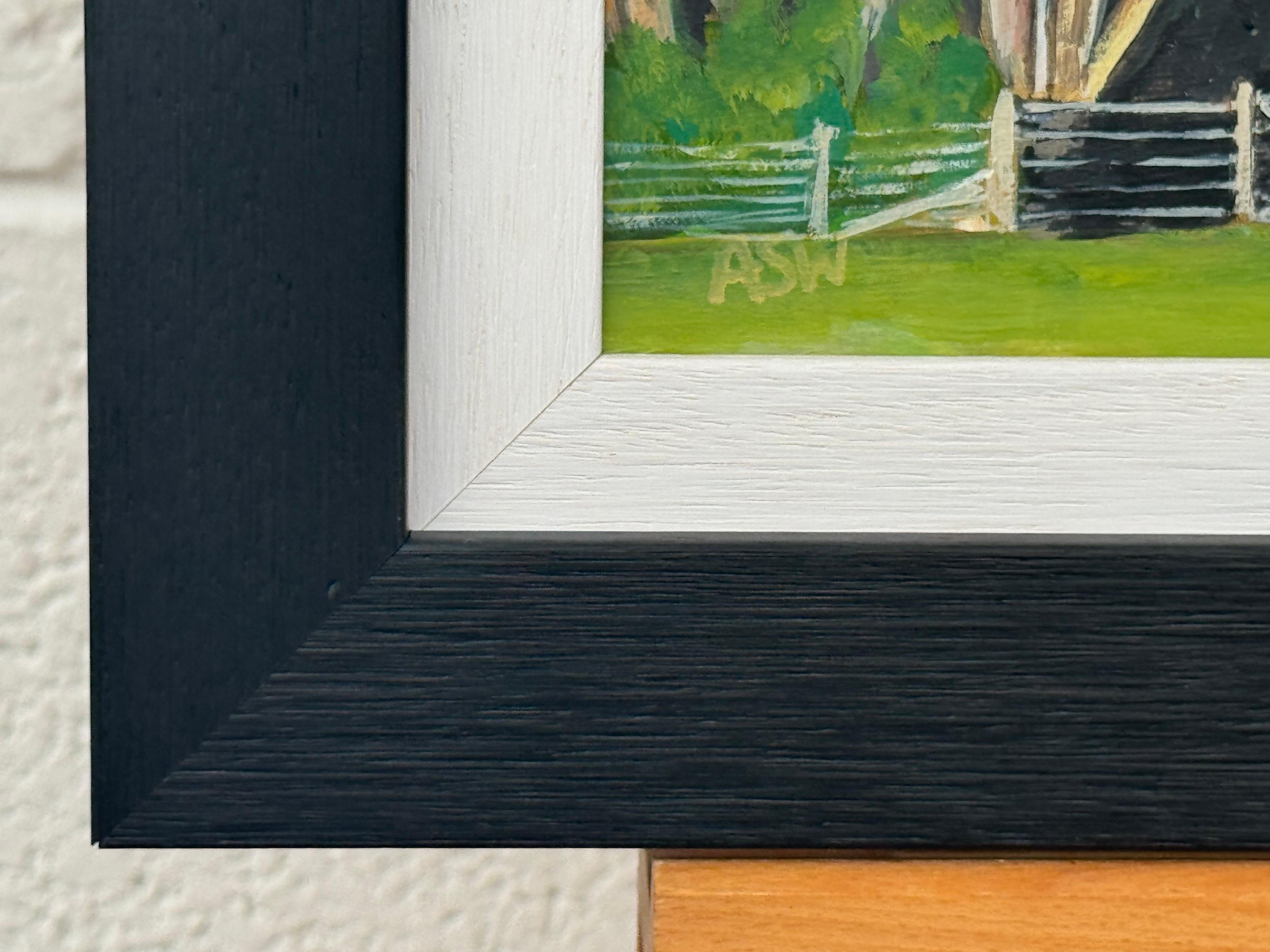 Quadro della locanda Wasdale Head nel Lake District in Inghilterra realizzato da un artista britannico - 2A in vendita 2