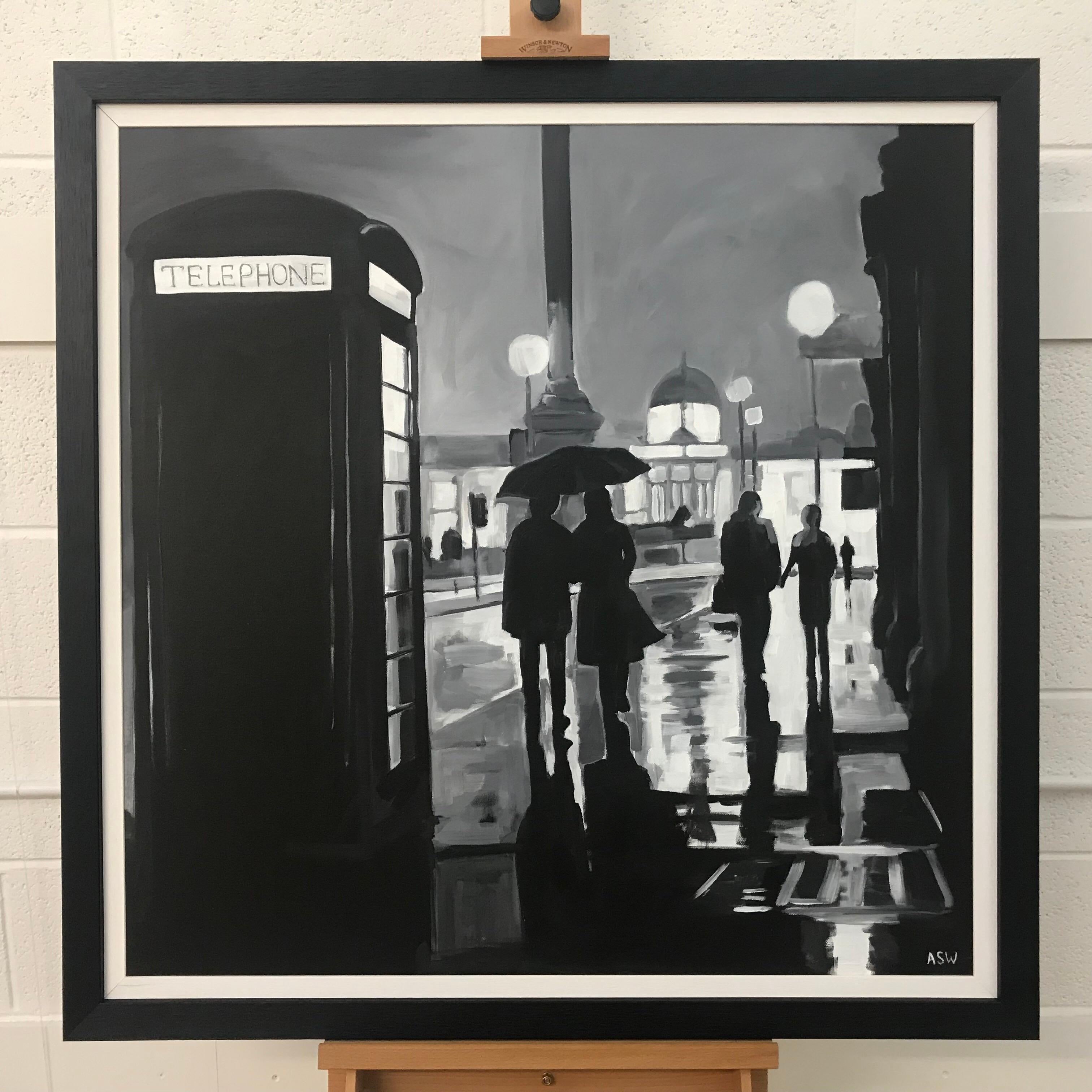 london in the rain painting