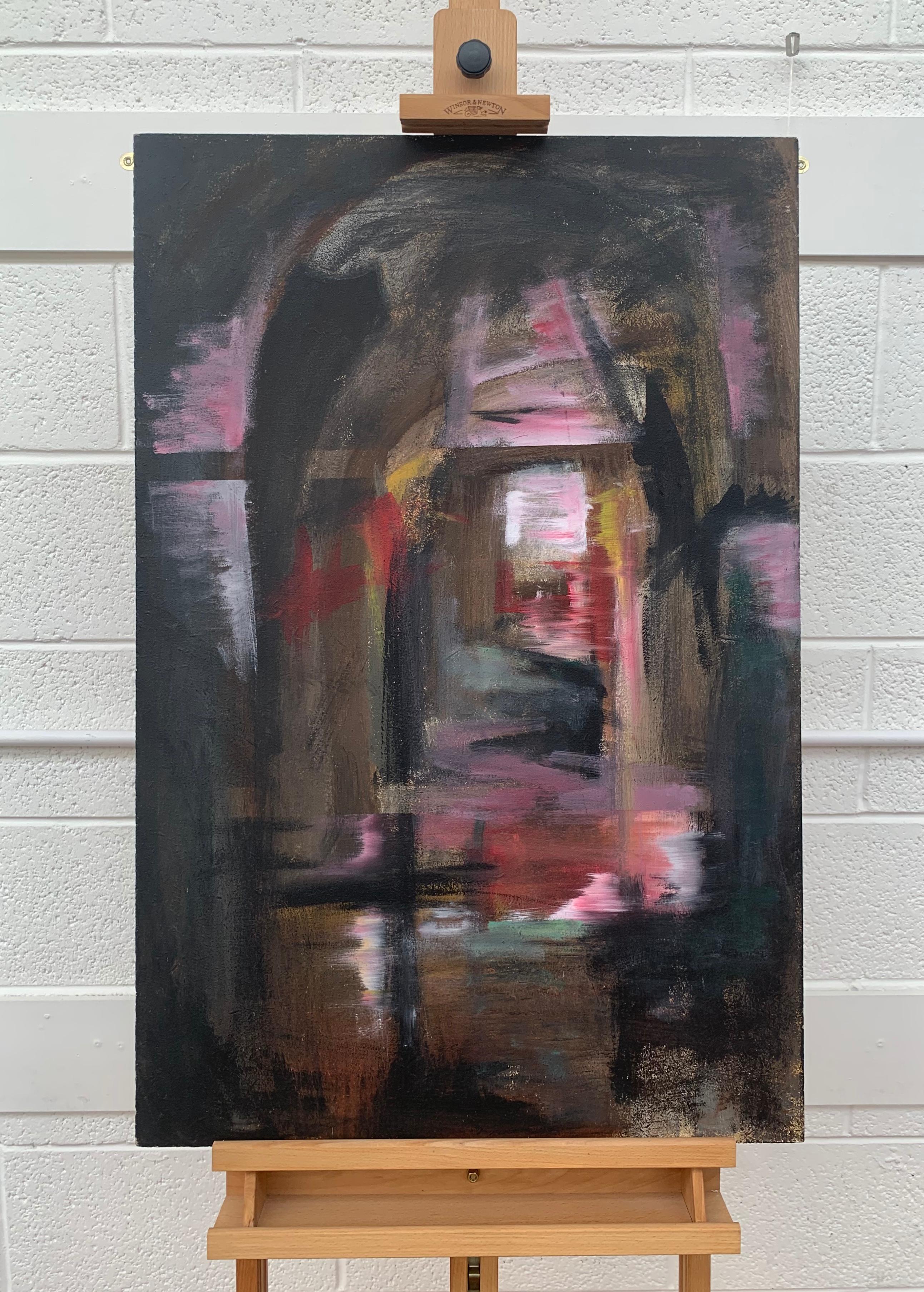 Railway Arches & Bridges Abstract Expressionist Art by Modern British Painter For Sale 4