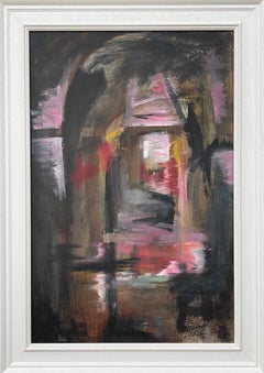 Archi e ponti ferroviari Arte espressionista astratta di un pittore Modern British