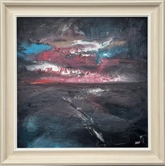 Seascape Cloud Skyscape Impressionist Landscape by Contemporary British Artist