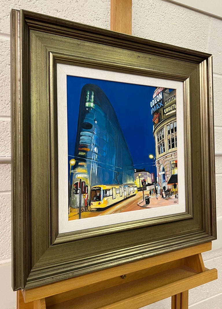 Angela Wakefield - Urbis at Night in Manchester City by Contemporary ...