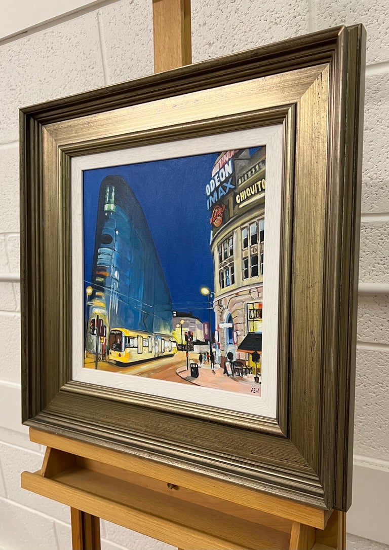 Angela Wakefield - Urbis at Night in Manchester City by Contemporary ...