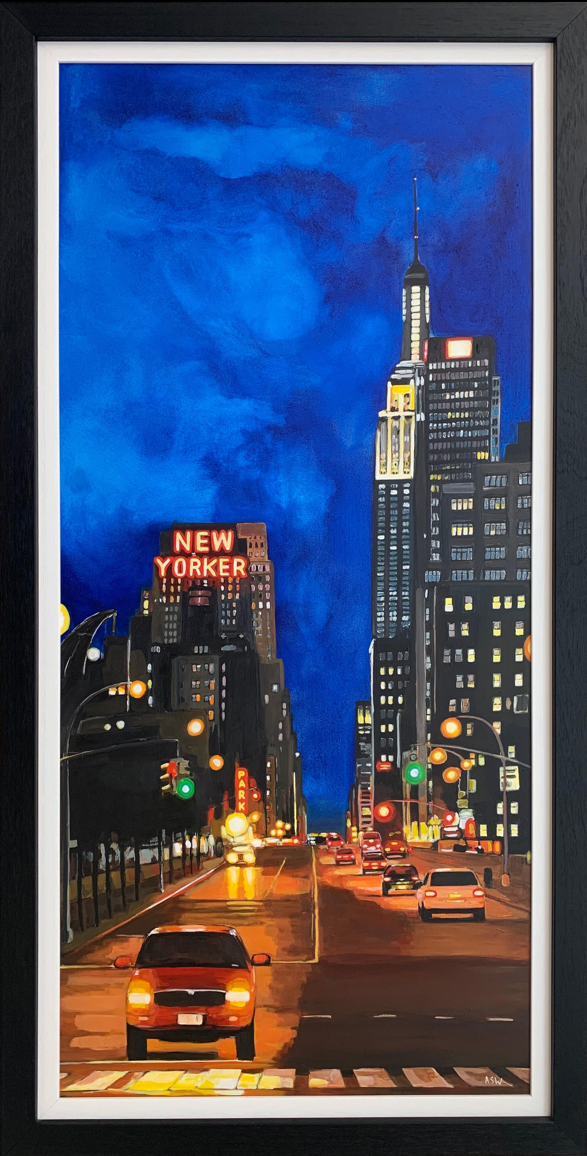 The New Yorker Hotel 8th Avenue Manhattan New York City by British Urban Artist 