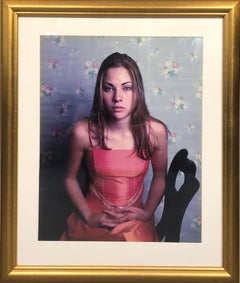 Angela West "Sweet Sixteen #13" Figurative color photograph of young girl