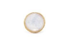 Angelic Pearl and Crystal Cocktail Ring in 22k Gold, by Tagili