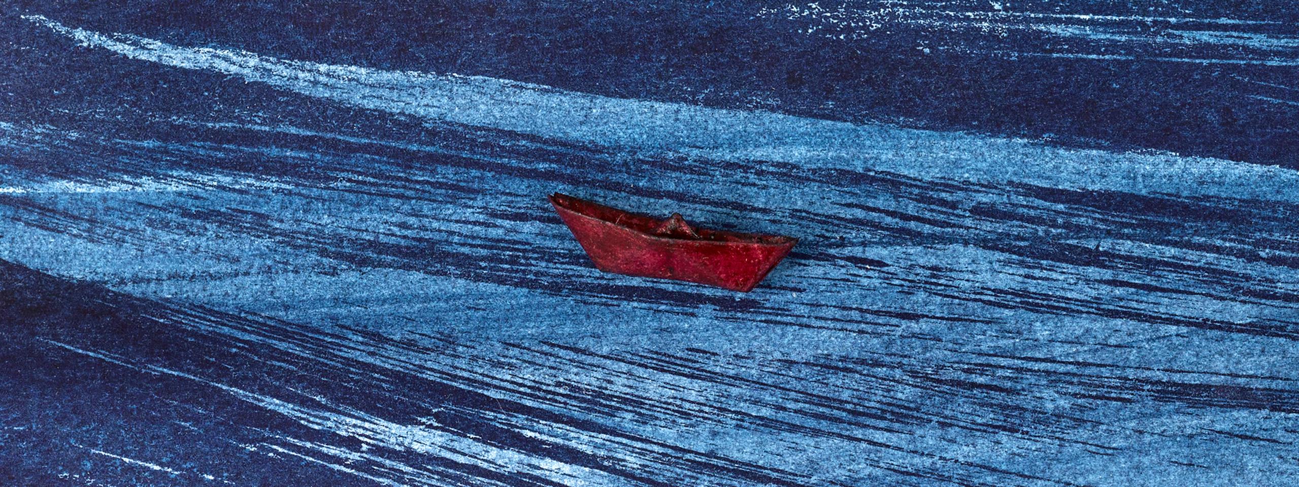 Monotipo: 'Viaggio' - Print Contemporaneo di Angelica Bergamini